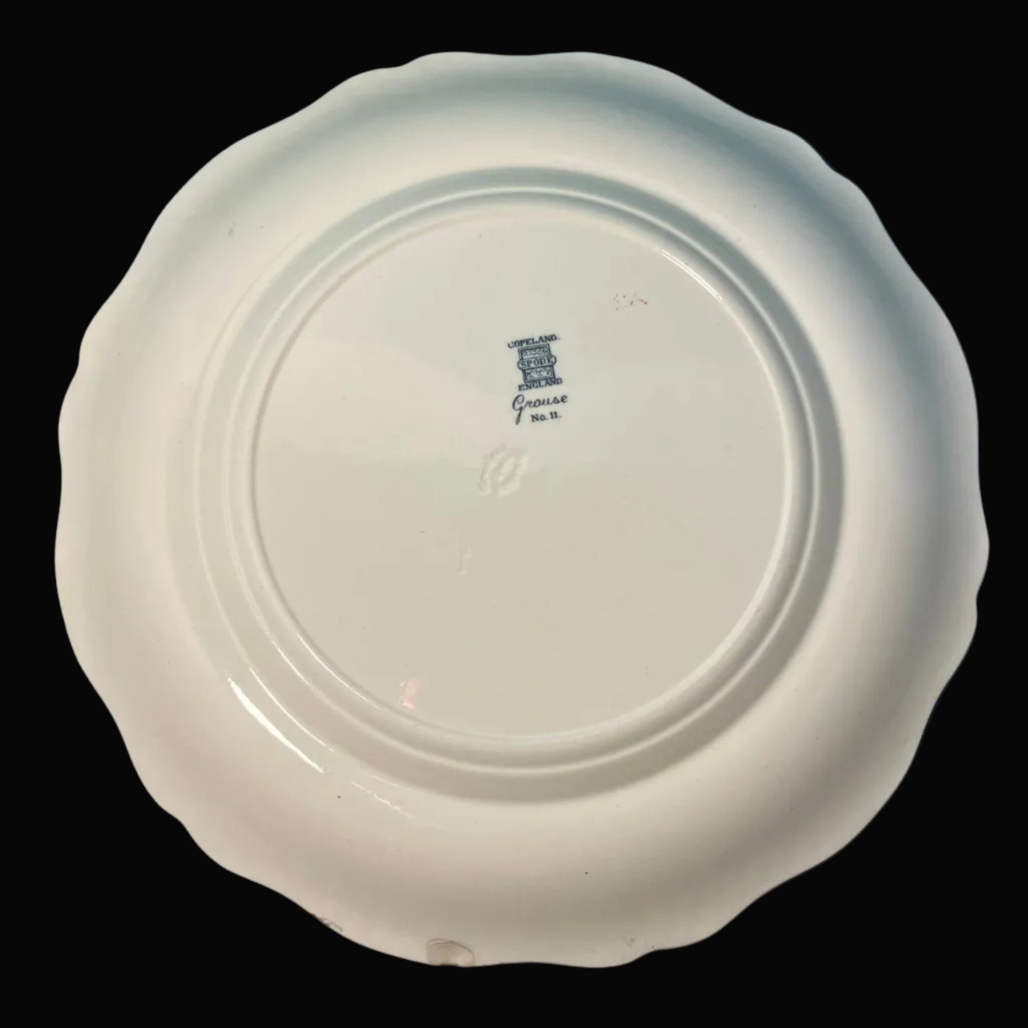 Vintage Spode Gamebird “Grouse” Dinner Plate – Upland Series with chip on back