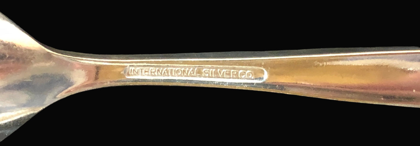 Vintage International Silver Co Spoon – United Airlines Silverplate Spoon