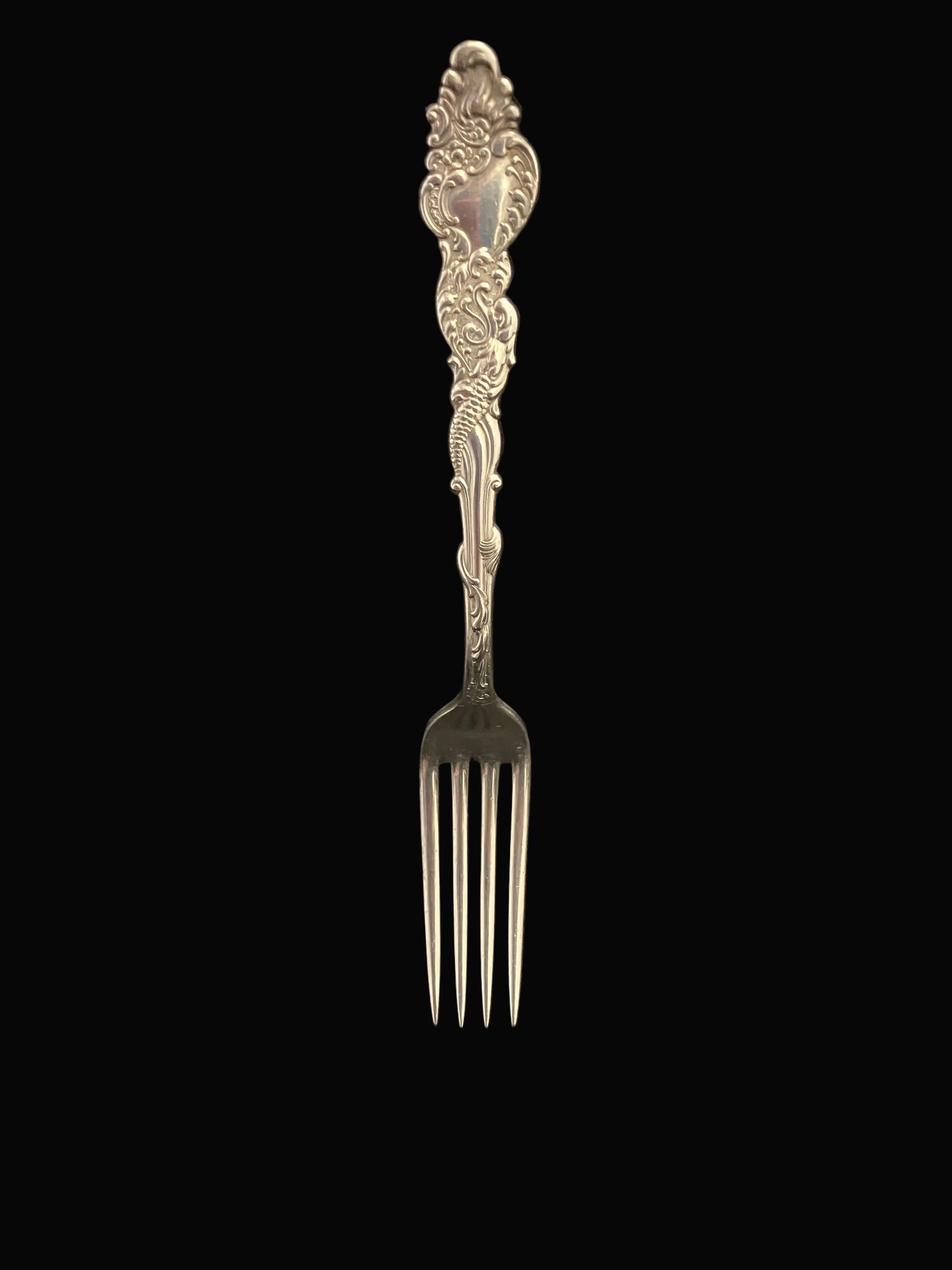 Antique 1847 Rogers A1 Columbia Fork – International Silver Silverplate – 1893 Aesthetic Victorian