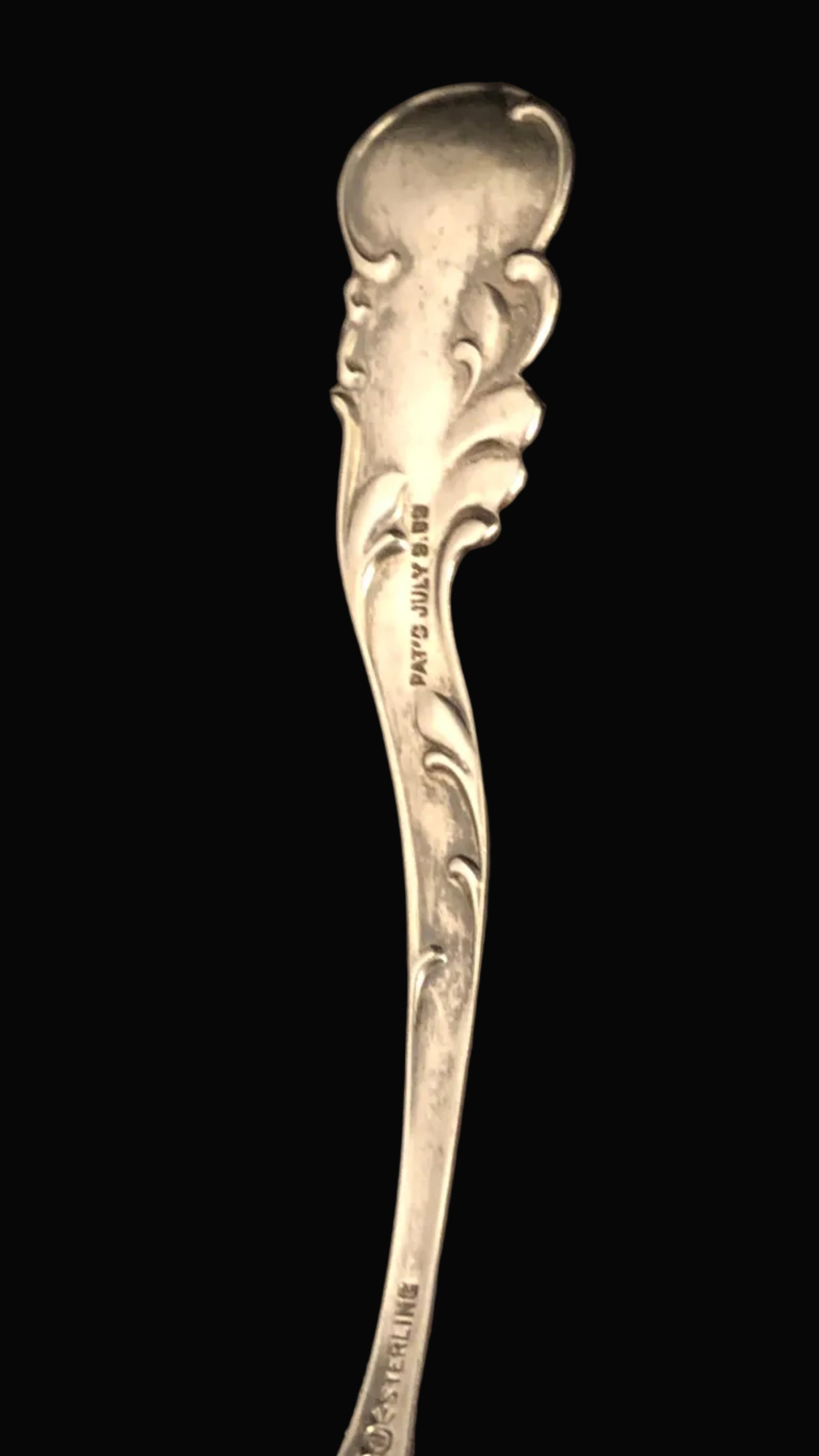 Antique Whiting Marquise Teaspoon – Sterling Silver – 1889 Pattern