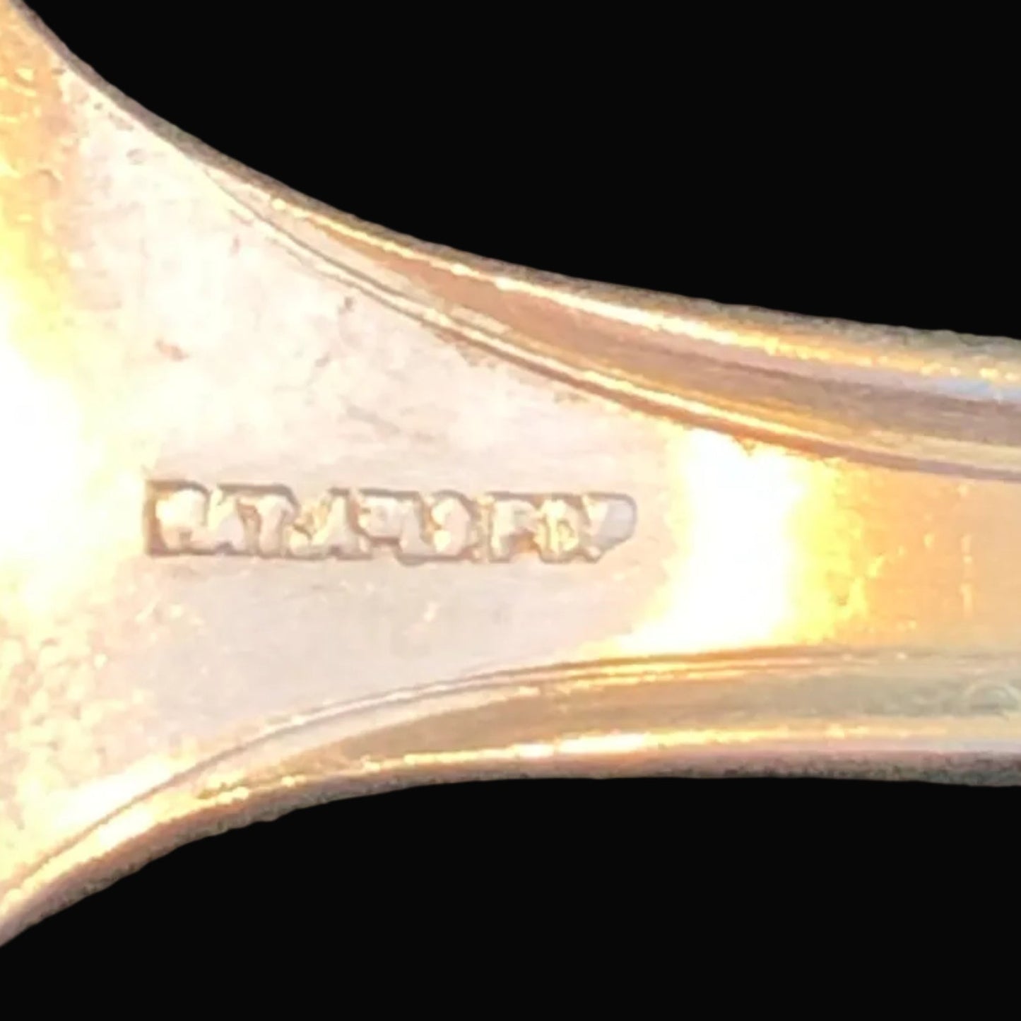 Antique 1881 Rogers A1 Teaspoons – Set of 5 – Godetia Pattern