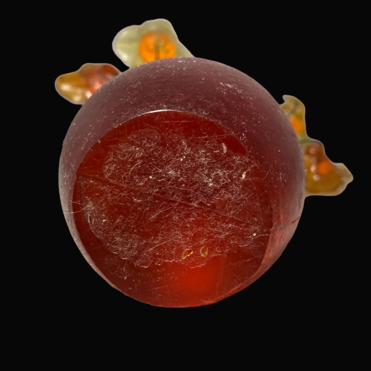 Retro Lucite Flower Bouquet Sculpture