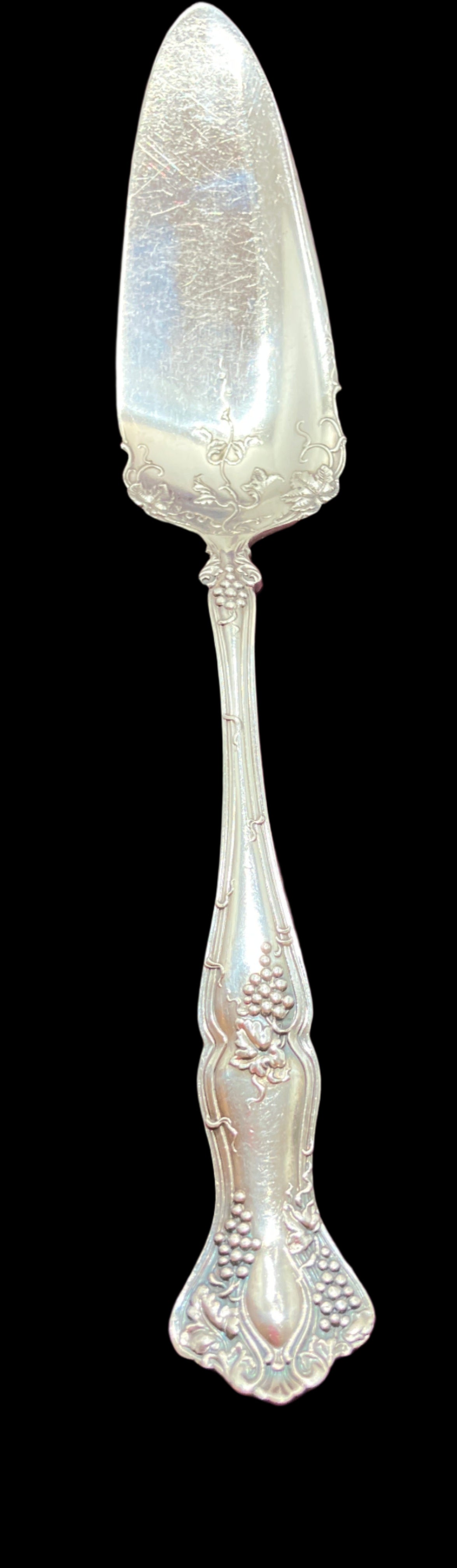  1847 Rogers Bros (also known as International Silver) Grape Pattern Jelly/ Pastry Server 