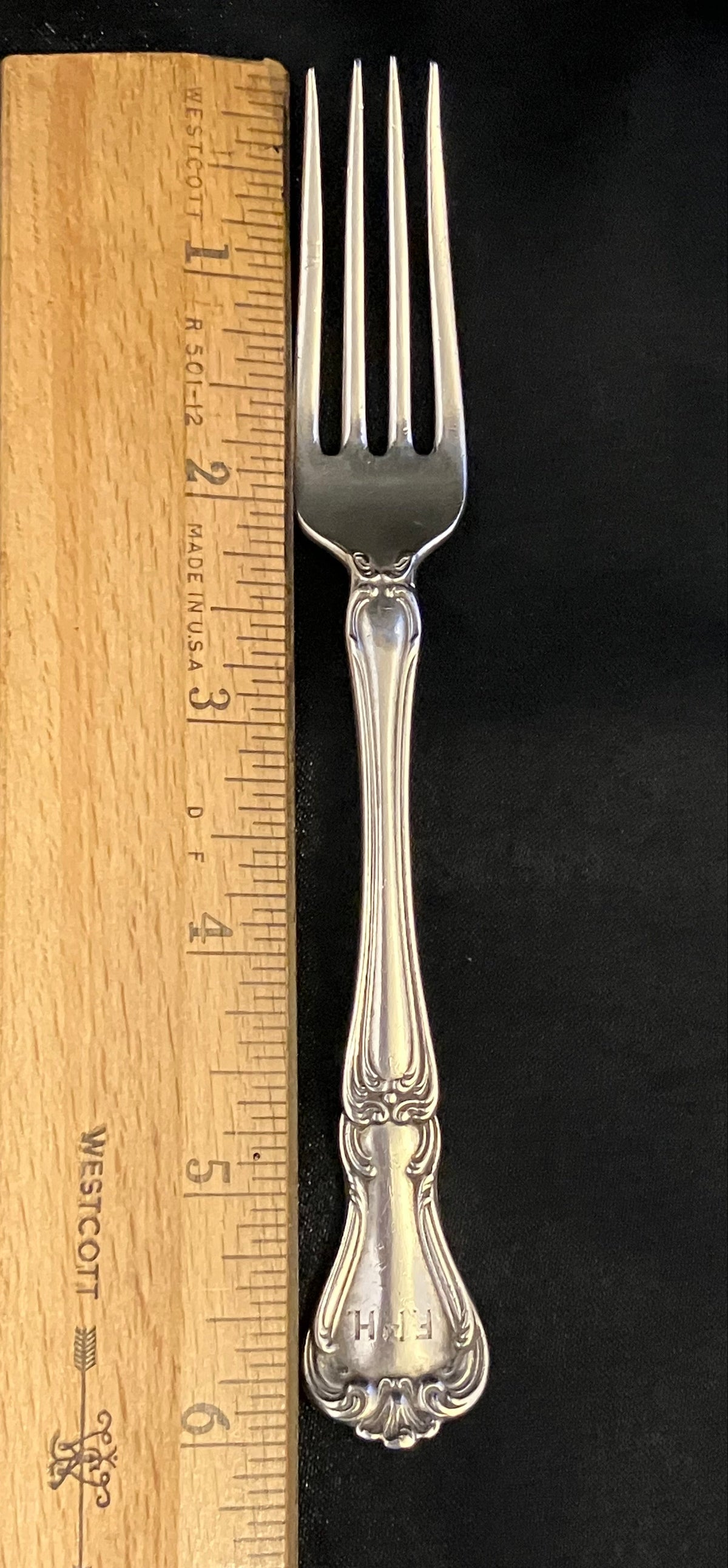 Vintage Gorham Buckingham Youth Fork – Sterling Silver