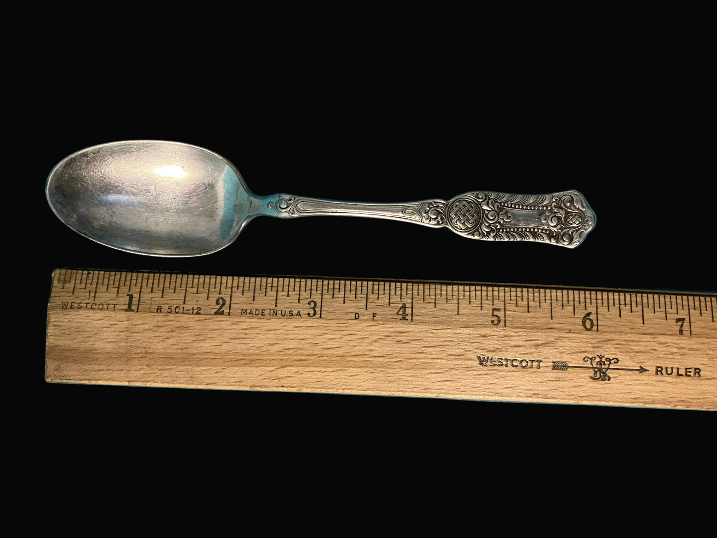 Antique 1847 Rogers Bros XII Romanesque Teaspoon – Silverplate