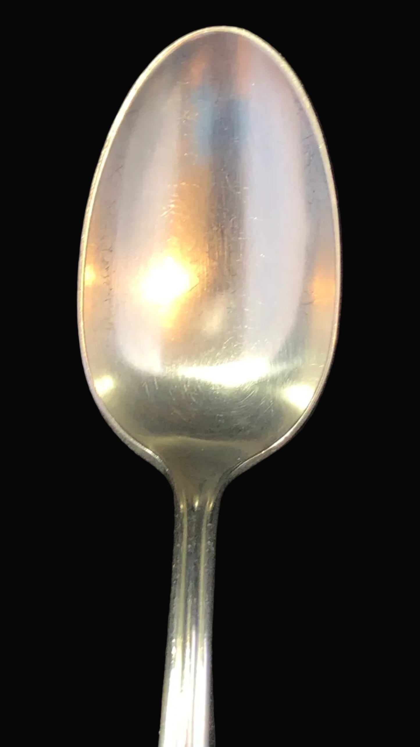 Antique 1881 Rogers A1 Teaspoons – Set of 5 – Godetia Pattern