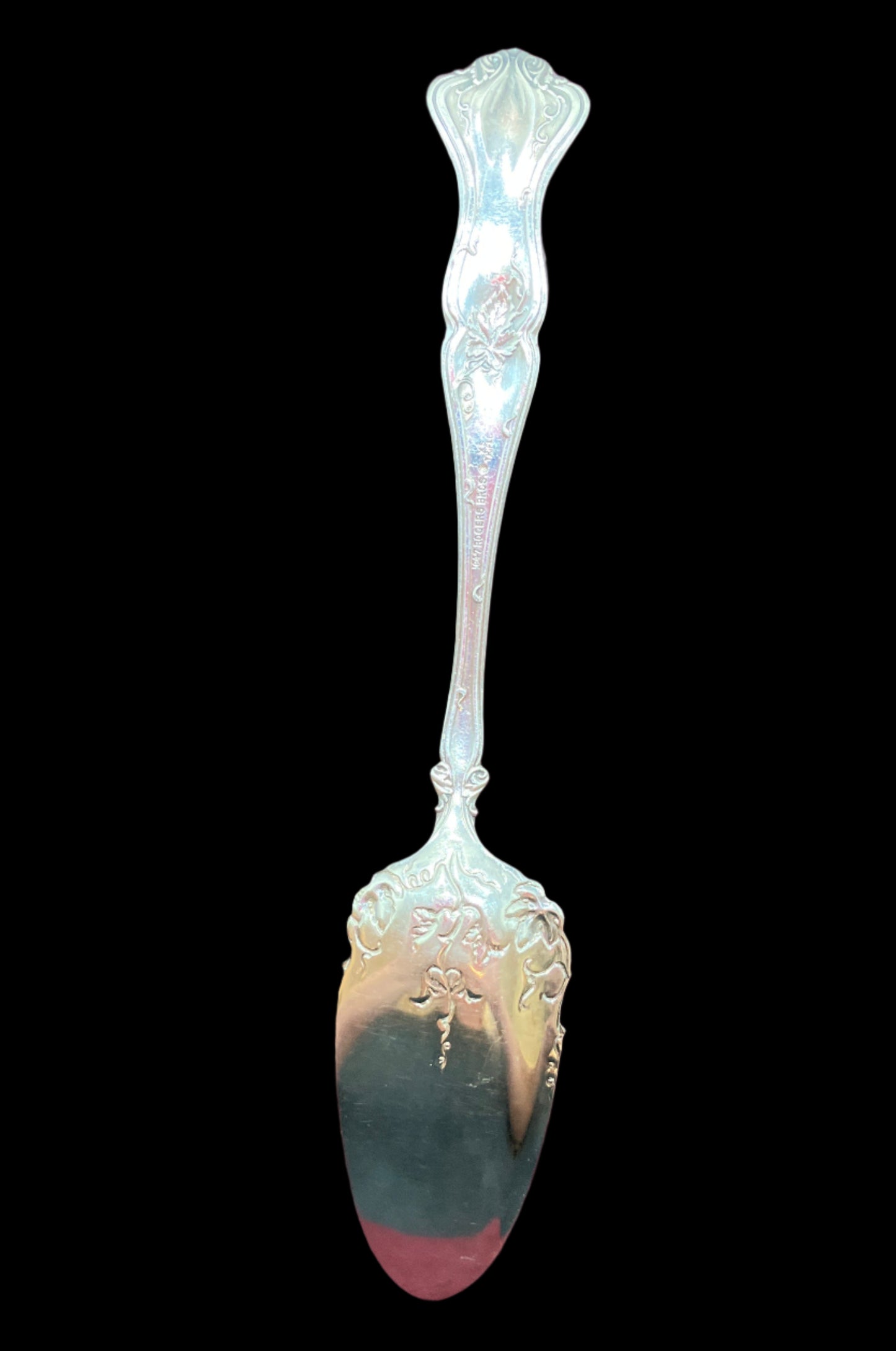Antique 1904 Silver plate Pastry/Jelly Server - Grape Pattern