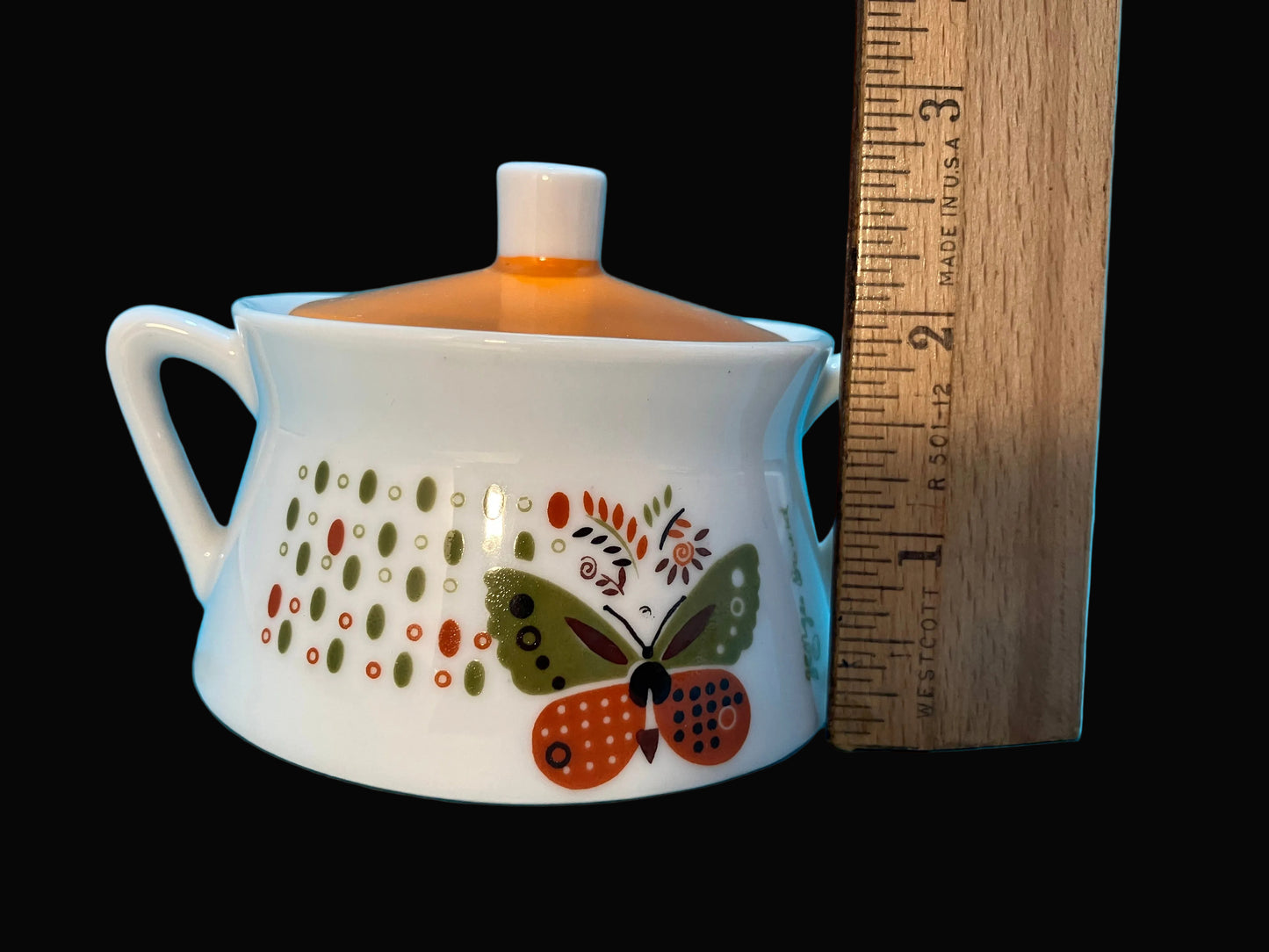 Vintage George Briard Butterfly Sugar Bowl – Mid Century Modern