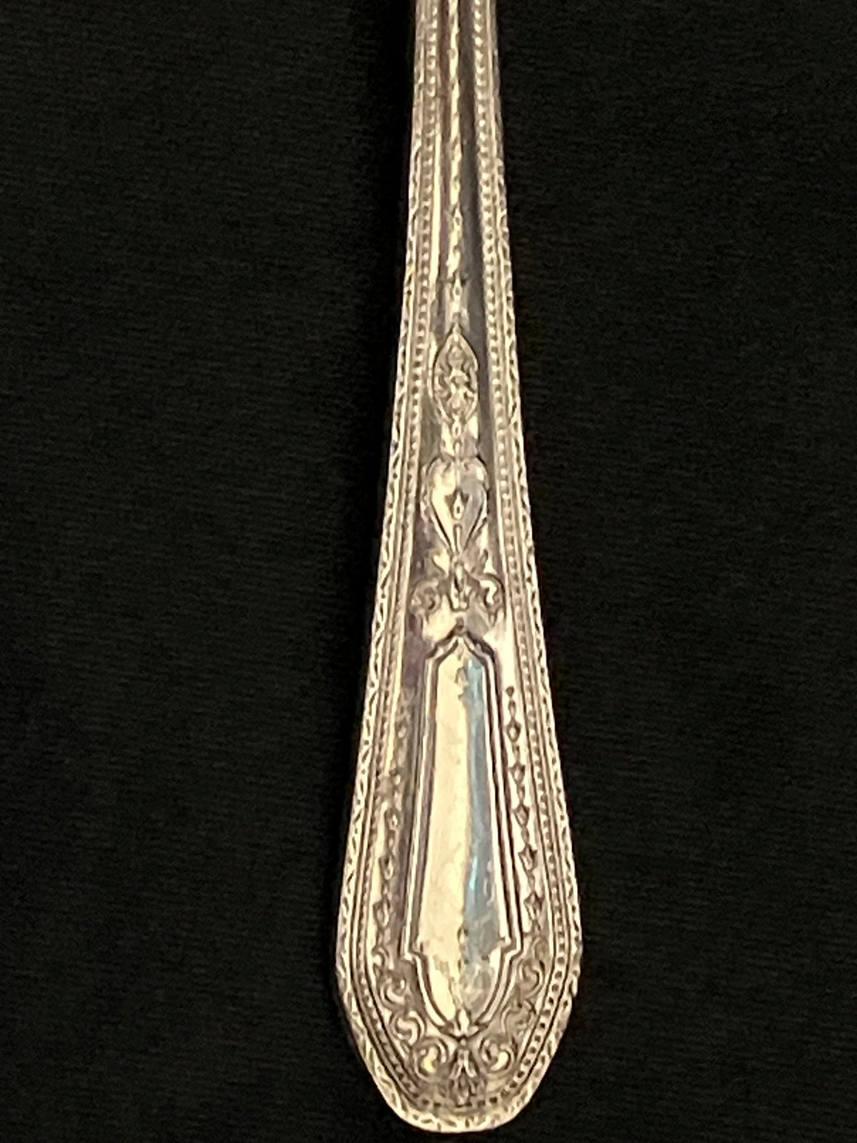 Antique Community Plate Bonbon Spoon – Hampton Court Pattern