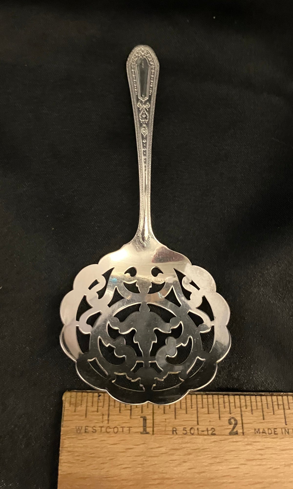 Antique Community Plate Bonbon Spoon – Hampton Court Pattern