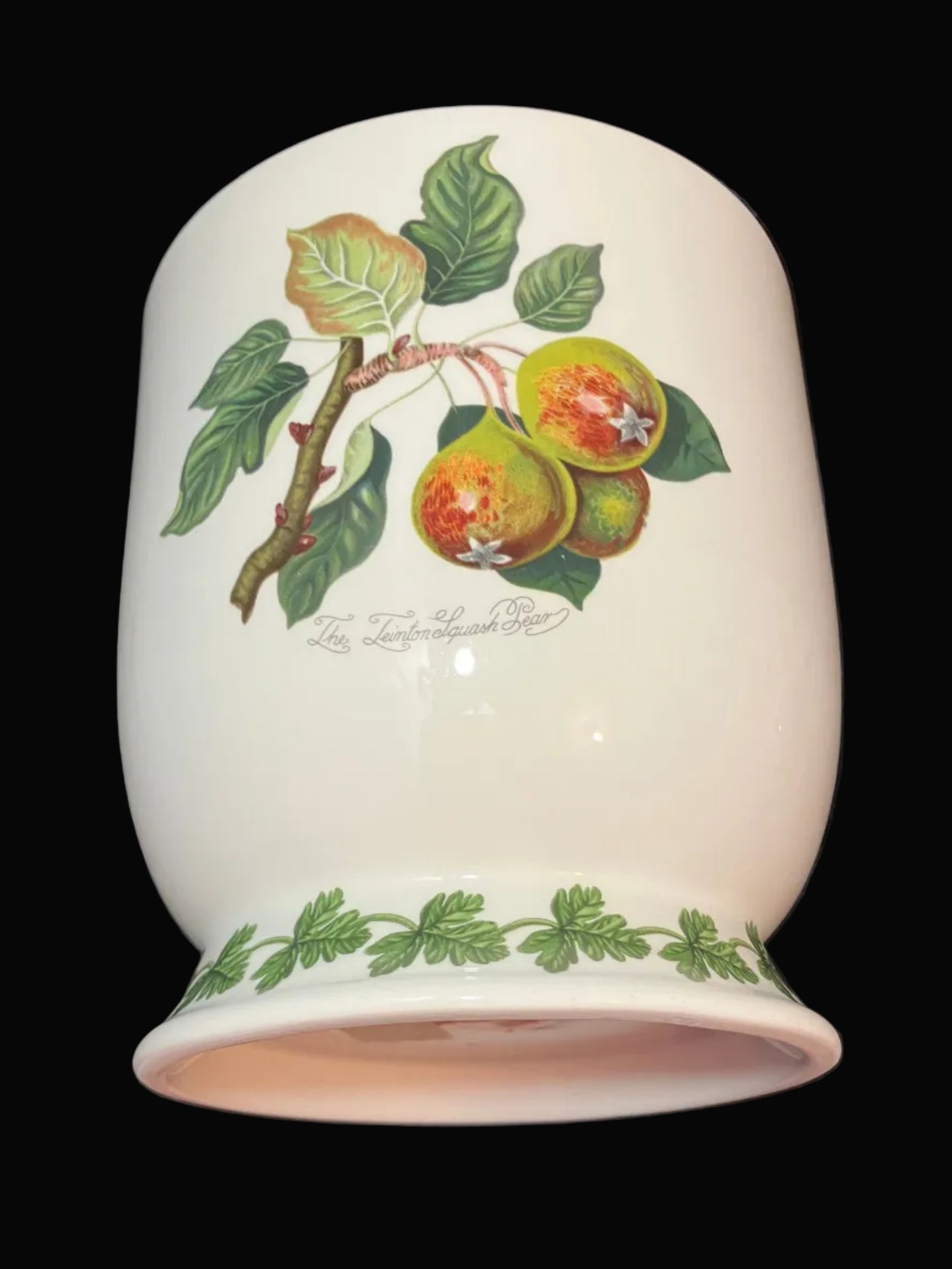Vintage Portmeirion Pomona Footed Planter – Squash Pear – Susan Williams-Ellis – Made in England