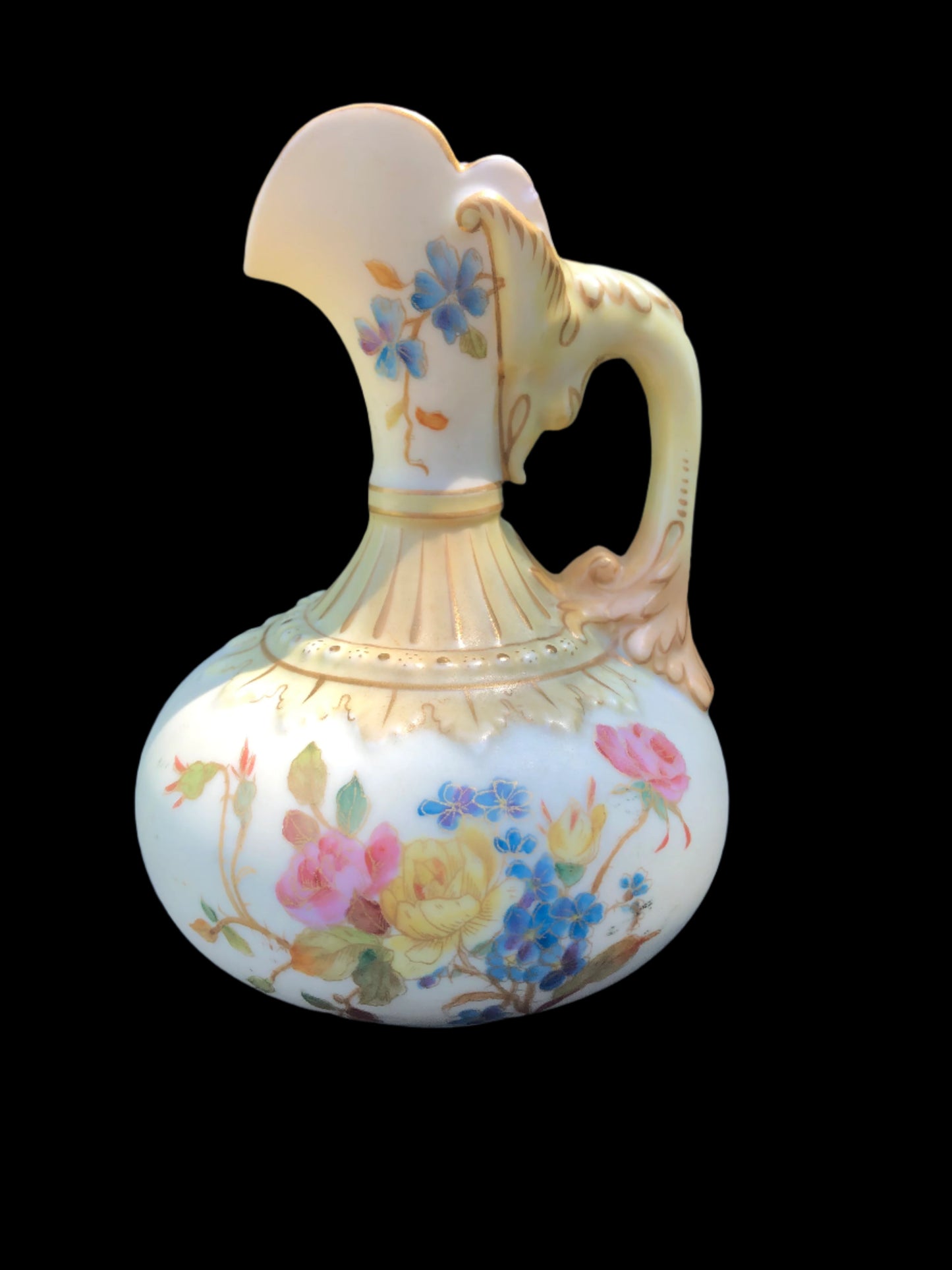 Antique Rudolstadt RW Germany Small Pitcher – Late 1800s