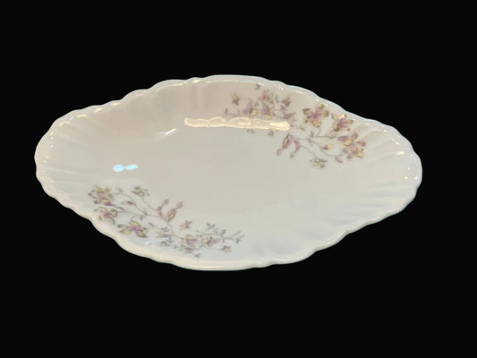 antique porcelain dish by LS&S Carlsbad Austria