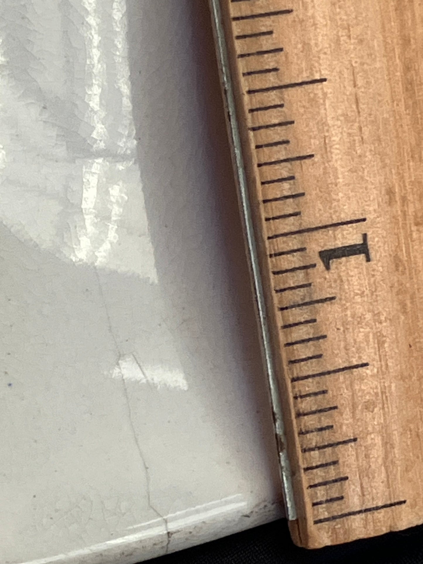 Antique English Ironstone Bowl – 1844 Registration Mark