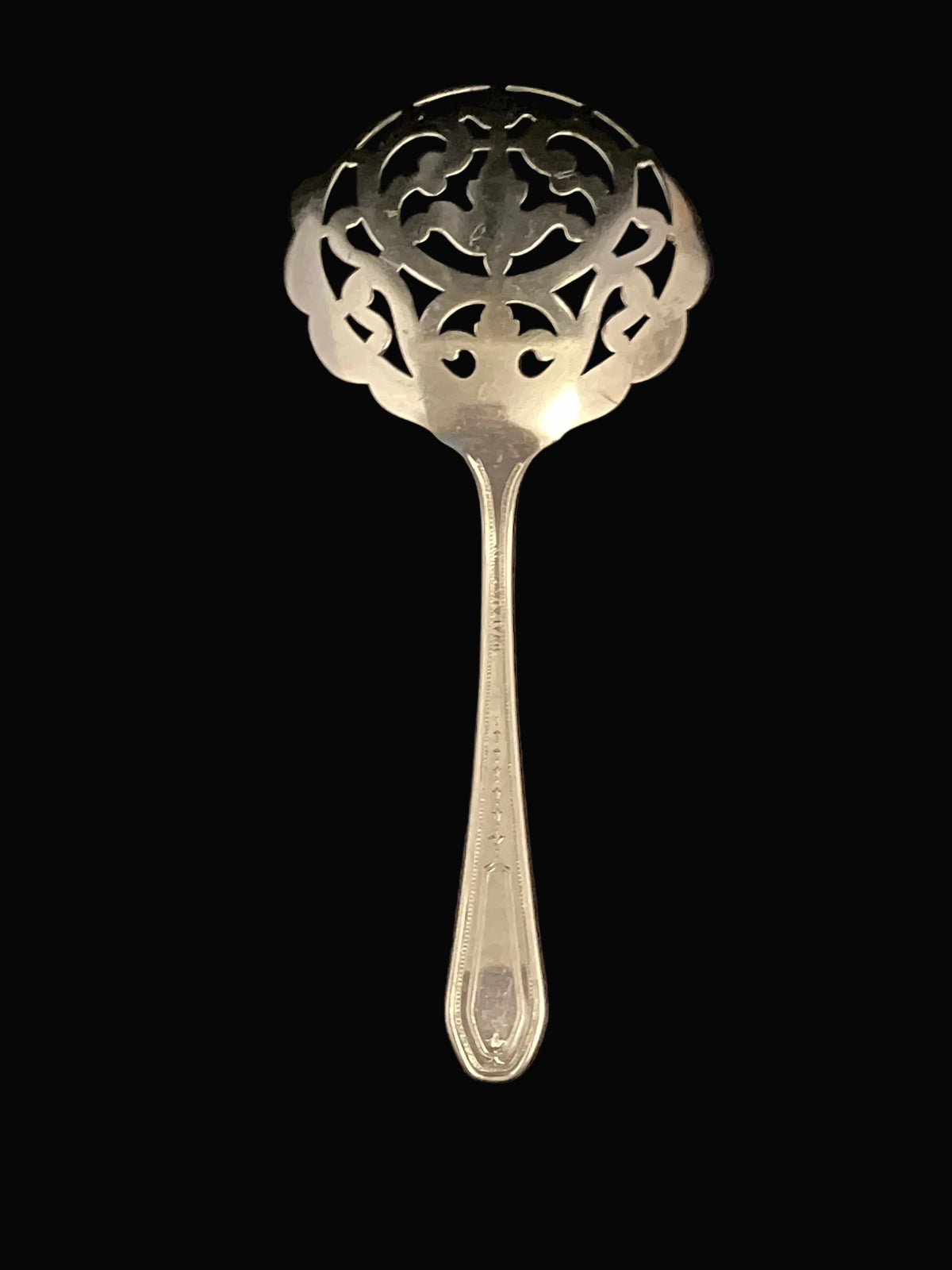 Antique Community Plate Bonbon Spoon – Hampton Court Pattern