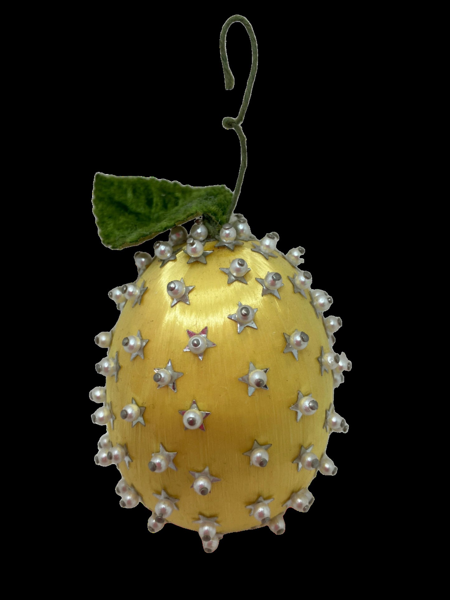 Vintage Ornament - Mid Century Modern Lemon