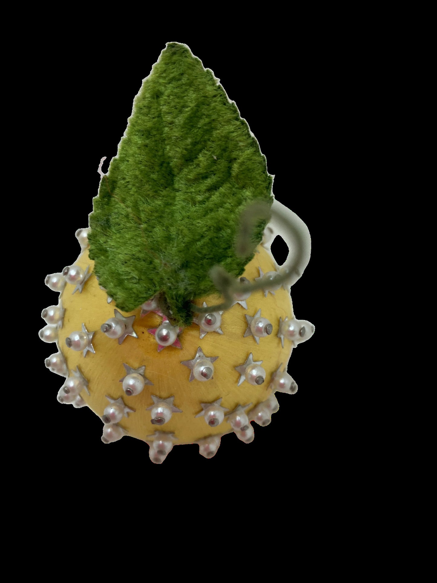 Vintage Ornament - Mid Century Modern Lemon