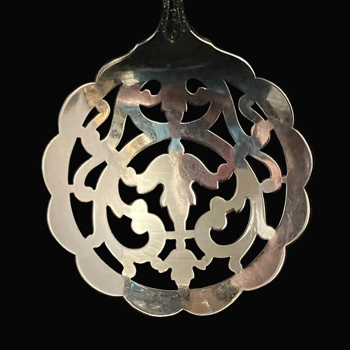 Antique Community Plate Bonbon Spoon – Hampton Court Pattern
