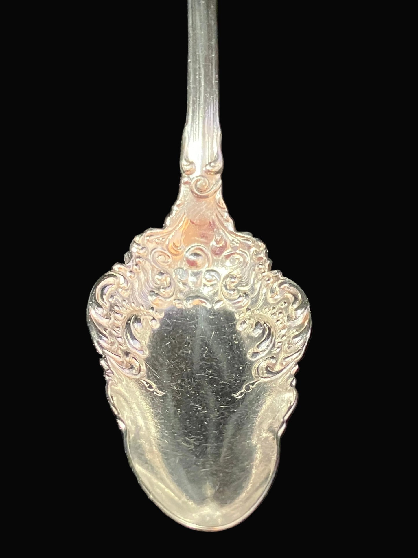 Antique Rogers XII Citrus Spoons – Set of 5 – Plymouth Pattern