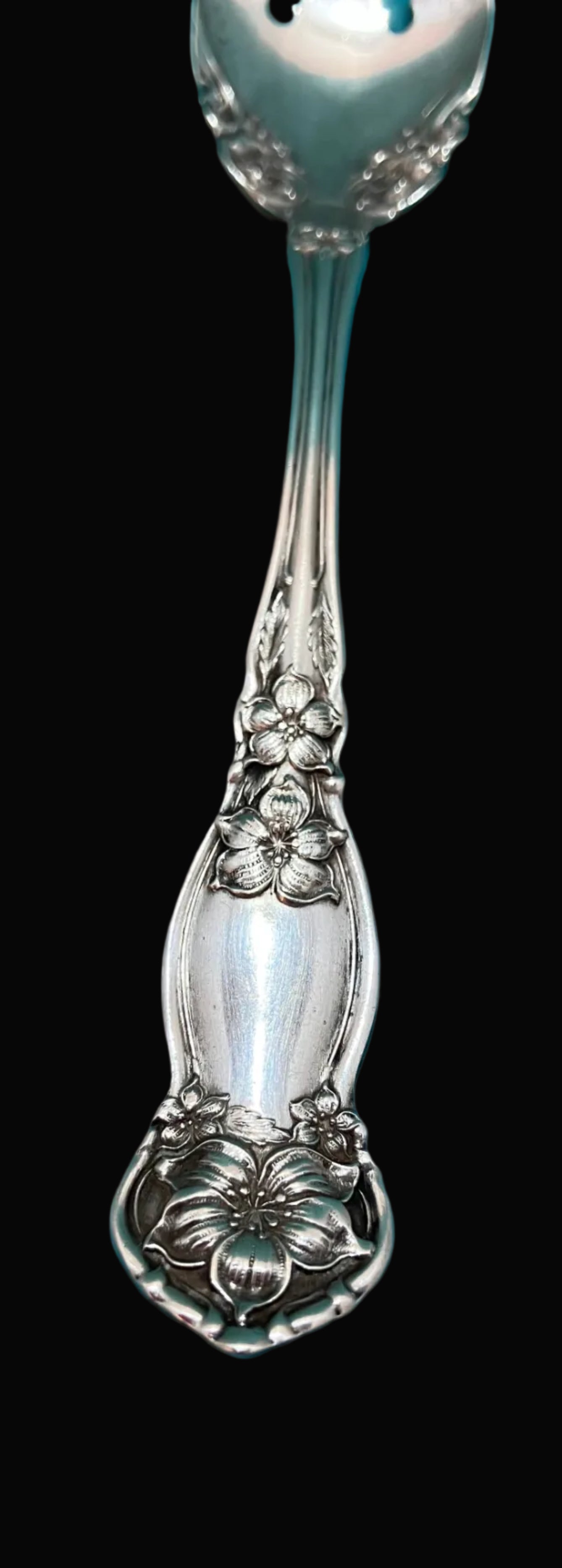 Antique Wm. Rogers & Son AA Ice Cream Spoon – Orange Blossom Pattern