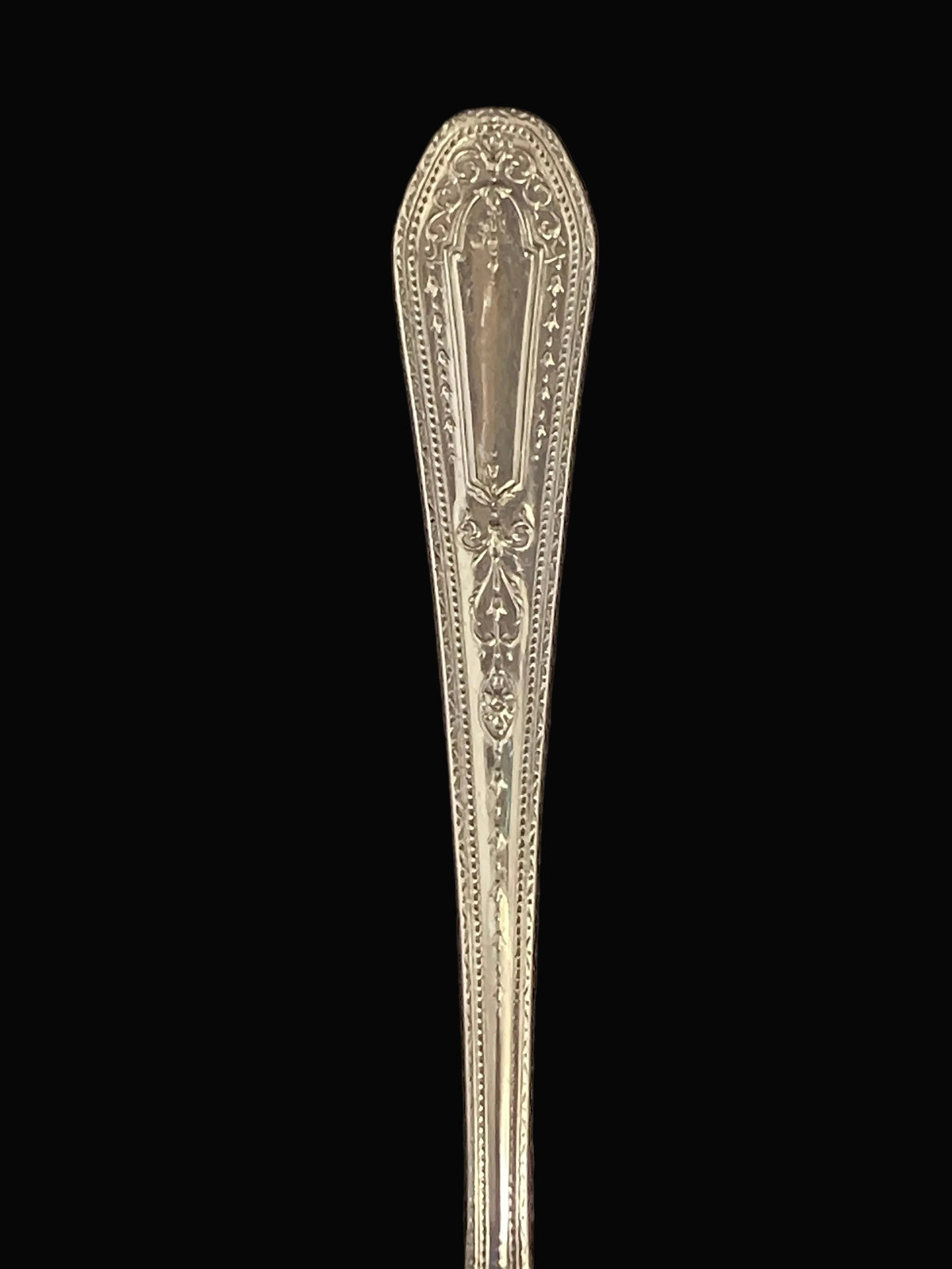 Antique Community Plate Bonbon Spoon – Hampton Court Pattern