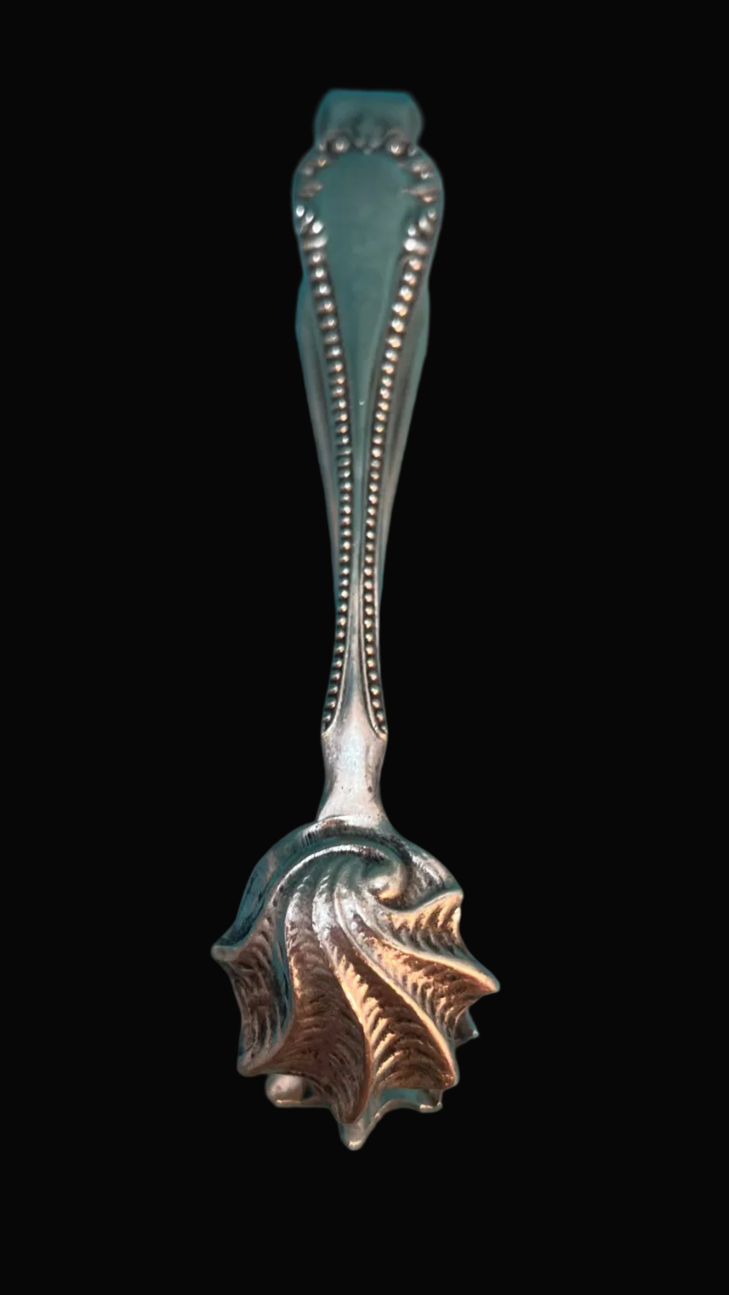 Antique E.M. Weinberg Silverplate Sugar Tongs