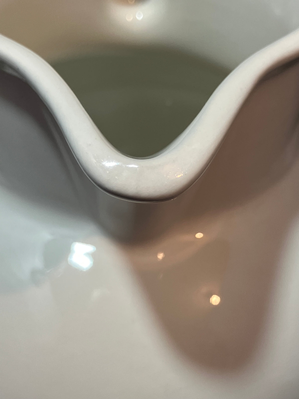 Vintage Portmeirion Pomona Bow Jug – Susan Williams-Ellis – Squash Pear Pattern – 24 oz Small Pitcher