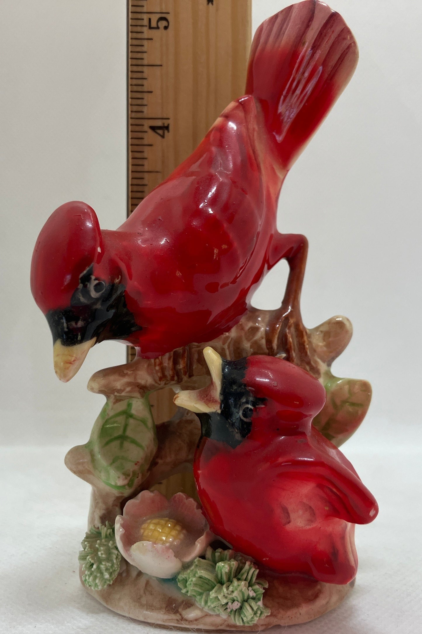 Mid Century Cardinal Figurine