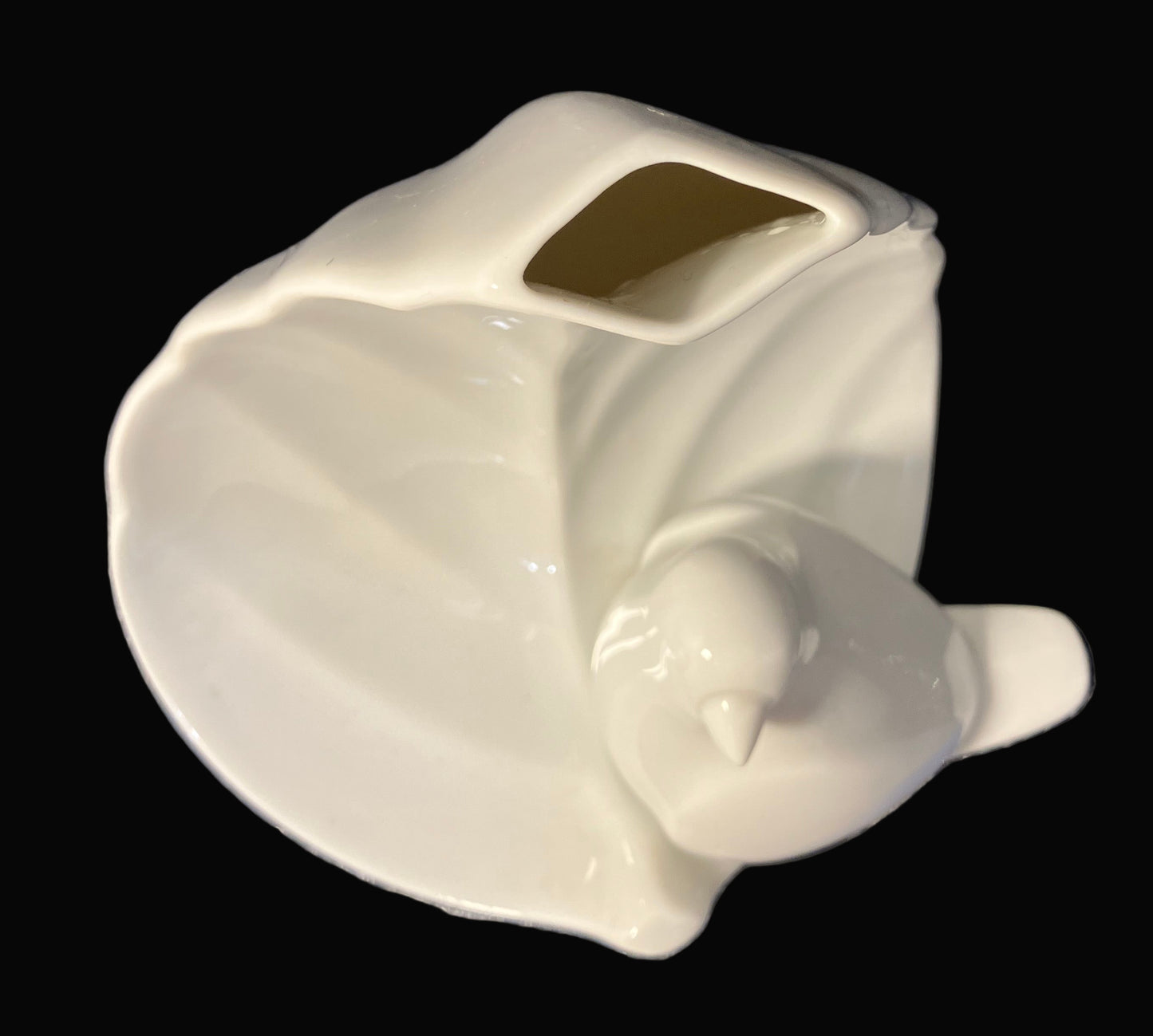 Mid Century Modern Hutschenreuther Tirschenreuth Bavaria Vase – Bird on Leaf