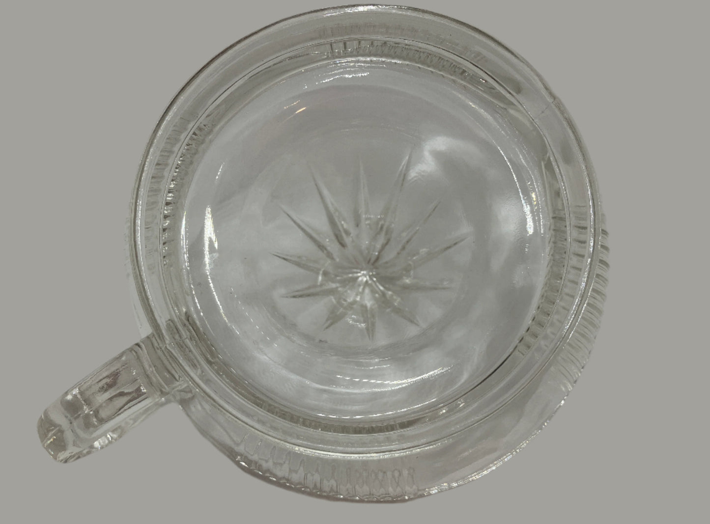 Vintage Clear Glass Juicer