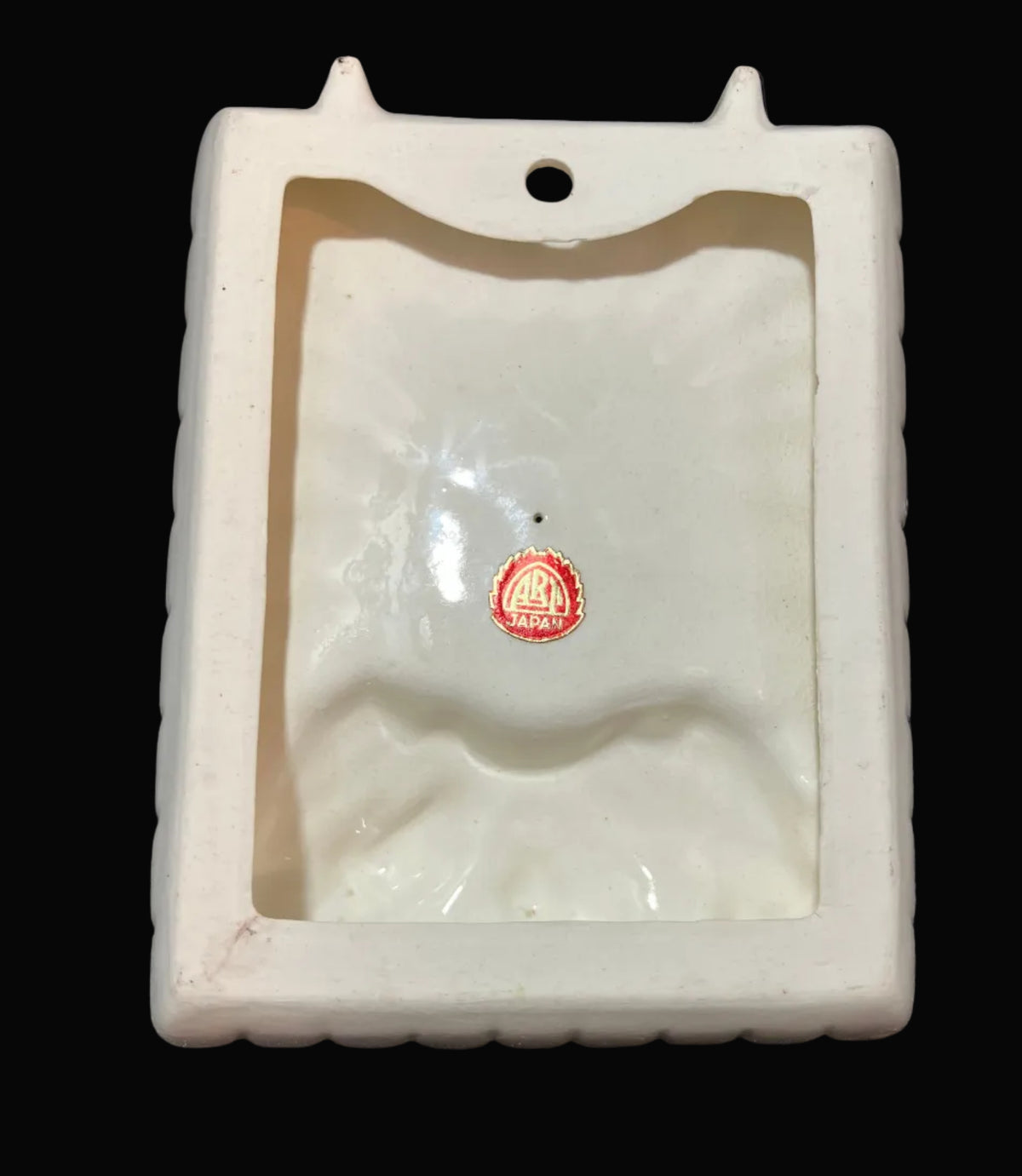 Vintage Sacred Heart of Jesus Wall Plaque – Catholic Religious Art – 1950s-60s Japan Ceramic