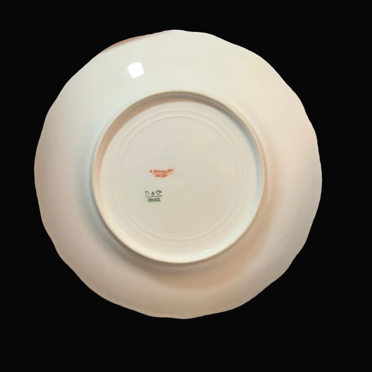 Antique Limoges Dinner Plate – R. Delinieres & Co