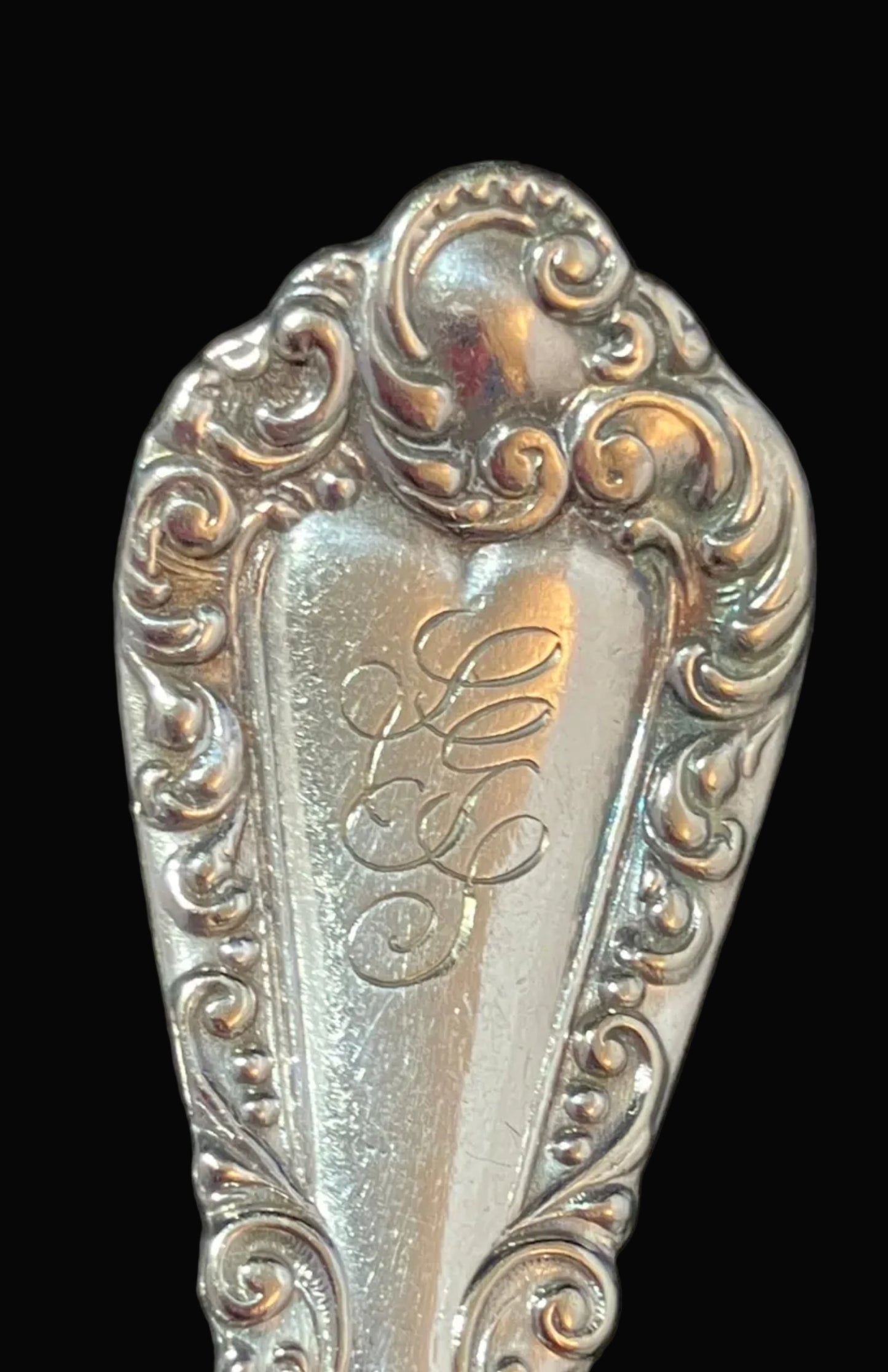 Antique Rogers XII Citrus Spoons – Set of 5 – Plymouth Pattern