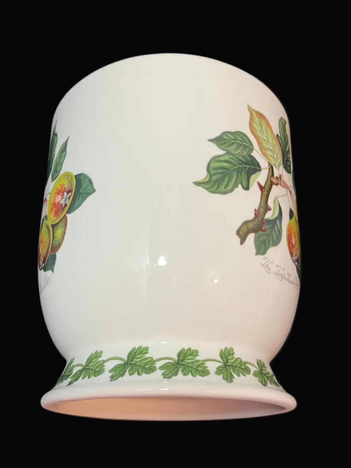 Vintage Portmeirion Pomona Footed Planter – Squash Pear – Susan Williams-Ellis – Made in England