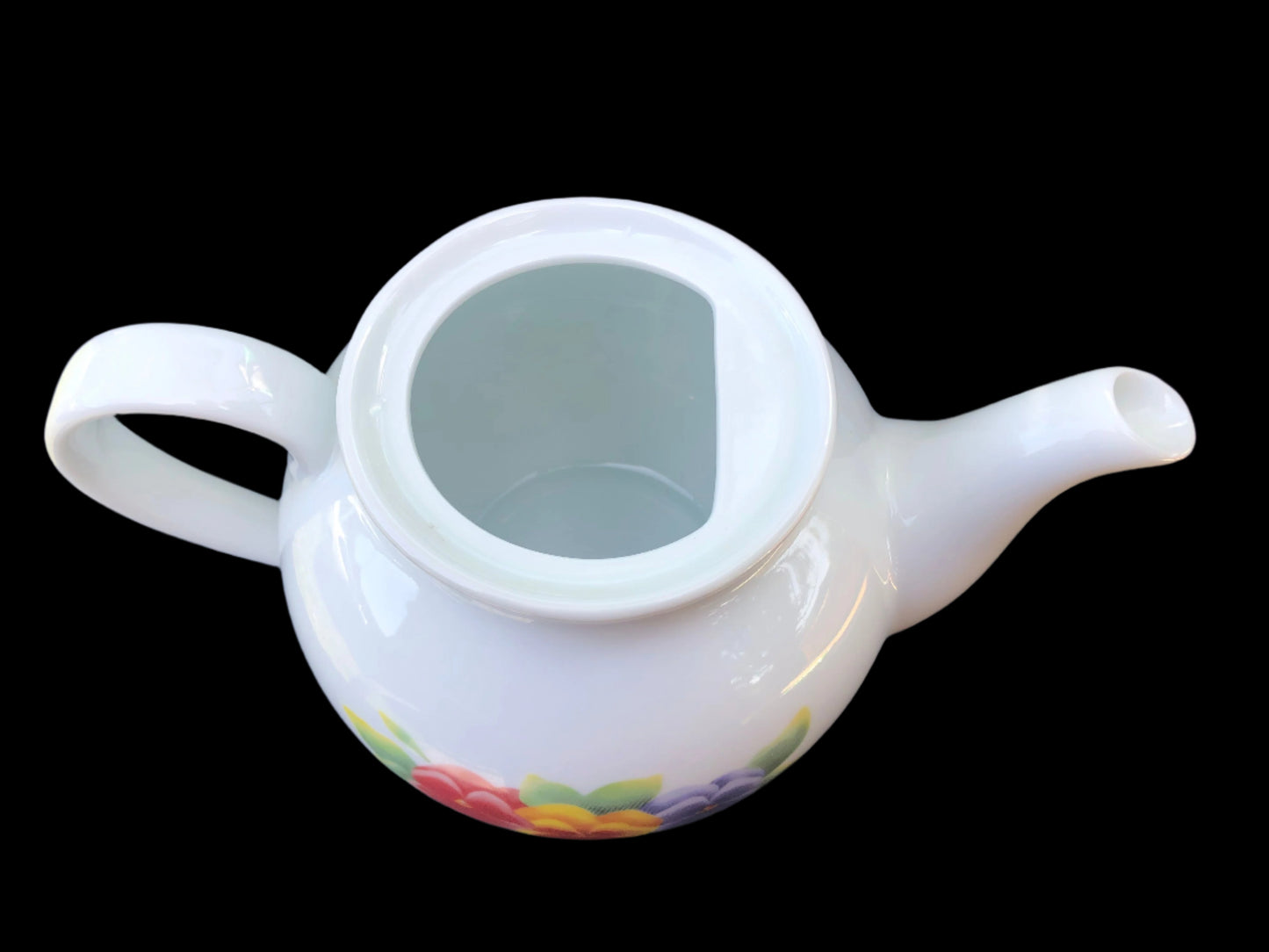 Vintage Corelle Summer Blush Teapot with Lid