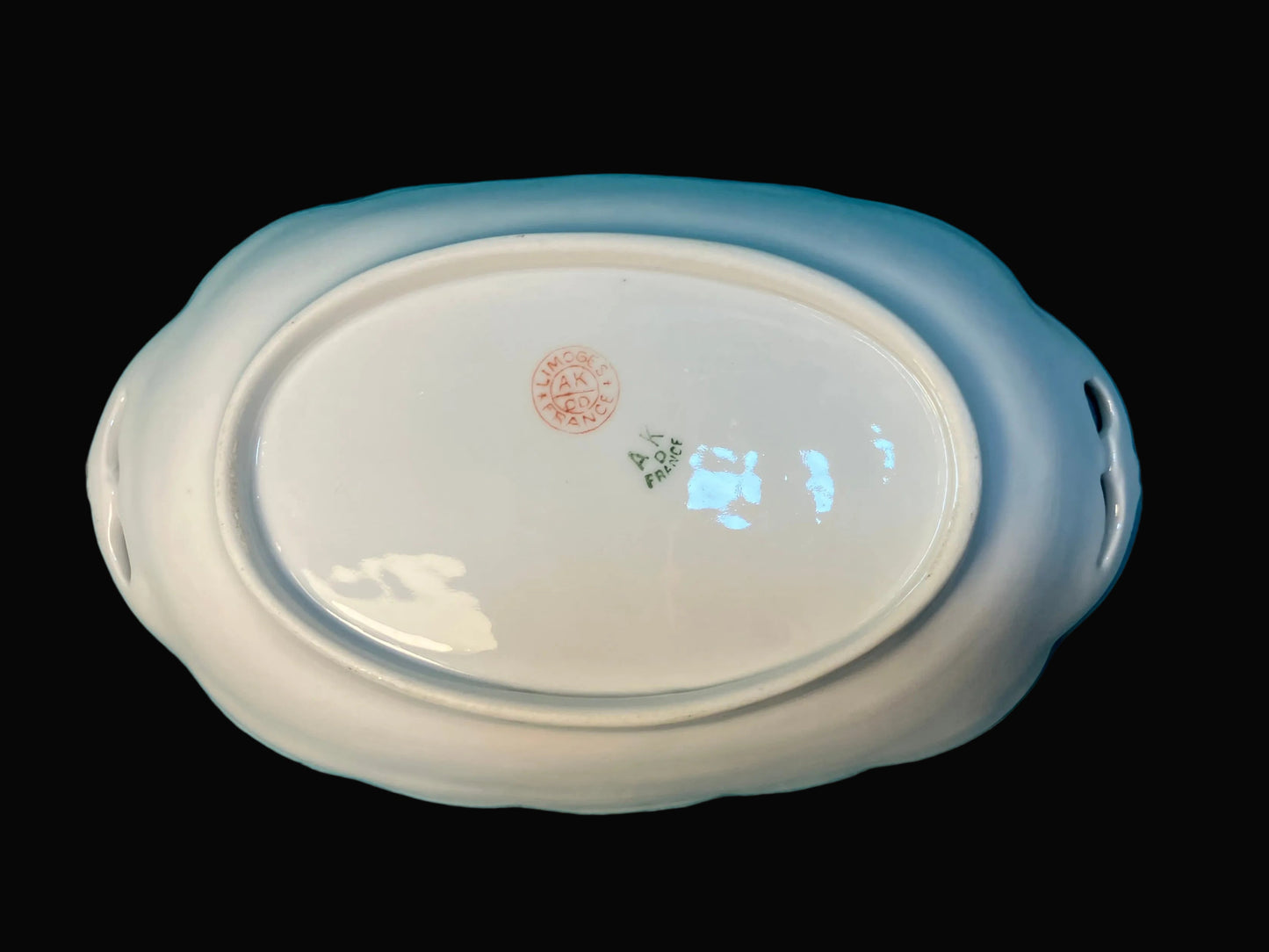 Antique Limoges France Klingenberg & Dwenger Oval Dish