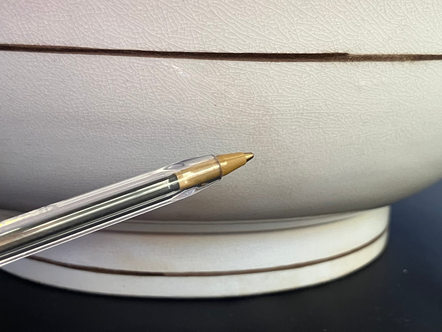 Antique English Ironstone Bowl – 1844 Registration Mark