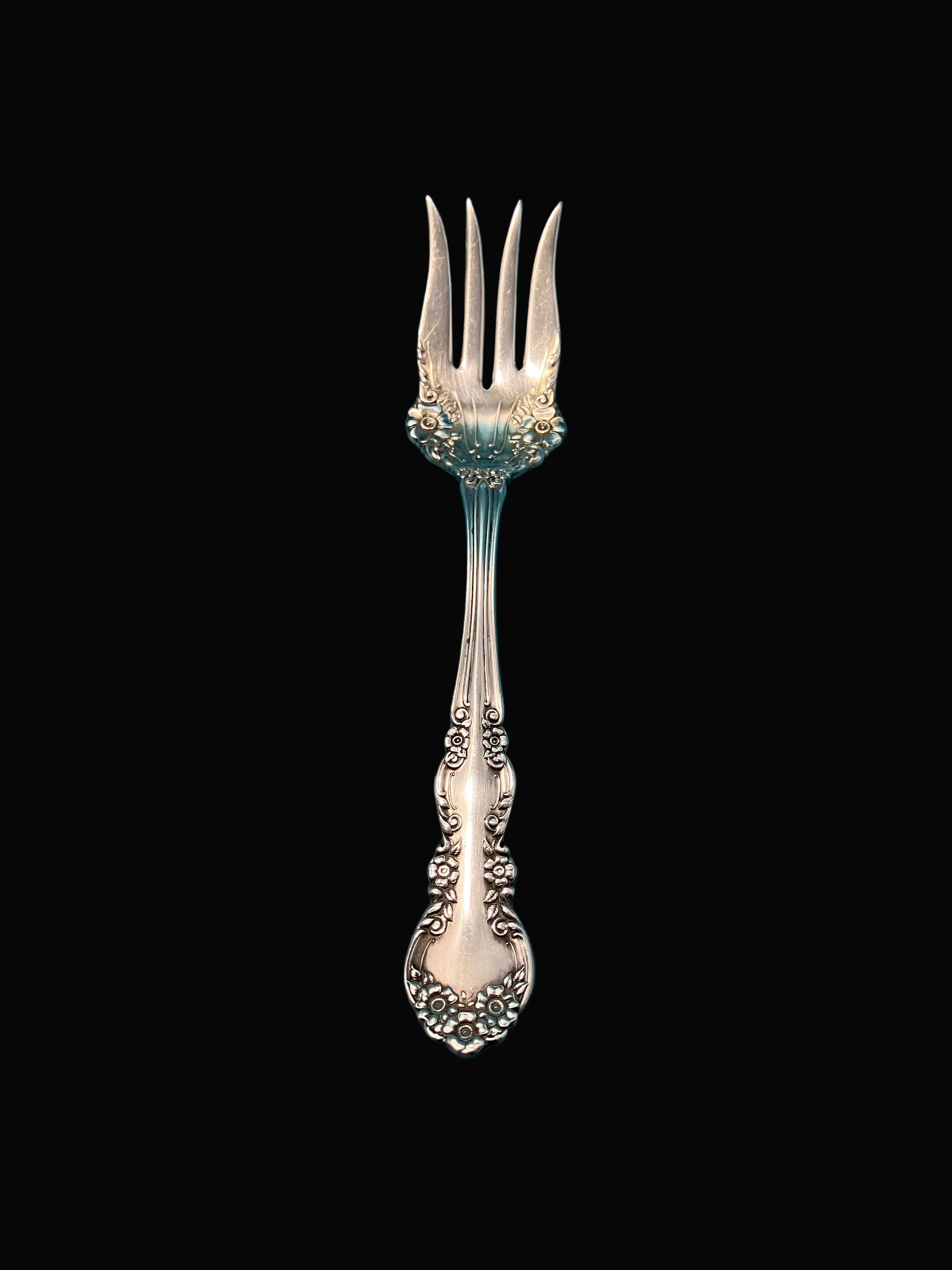 Vintage Hardwick Serving Fork – International Silver / Wm. Rogers Silverplate
