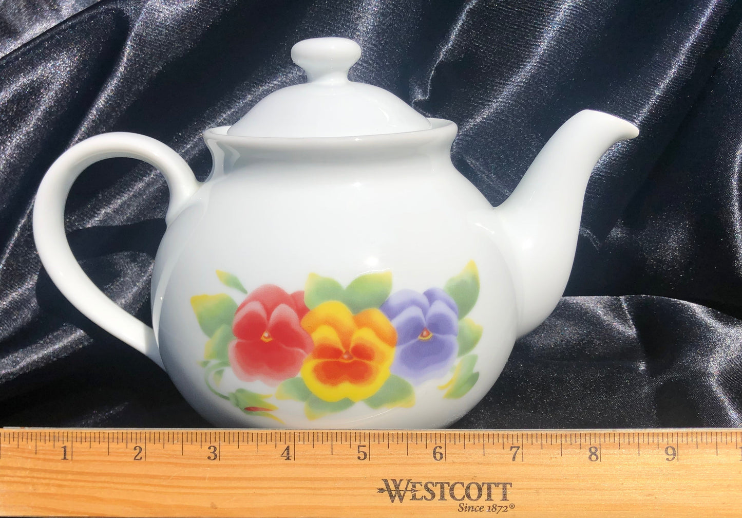 Vintage Corelle Summer Blush Teapot with Lid