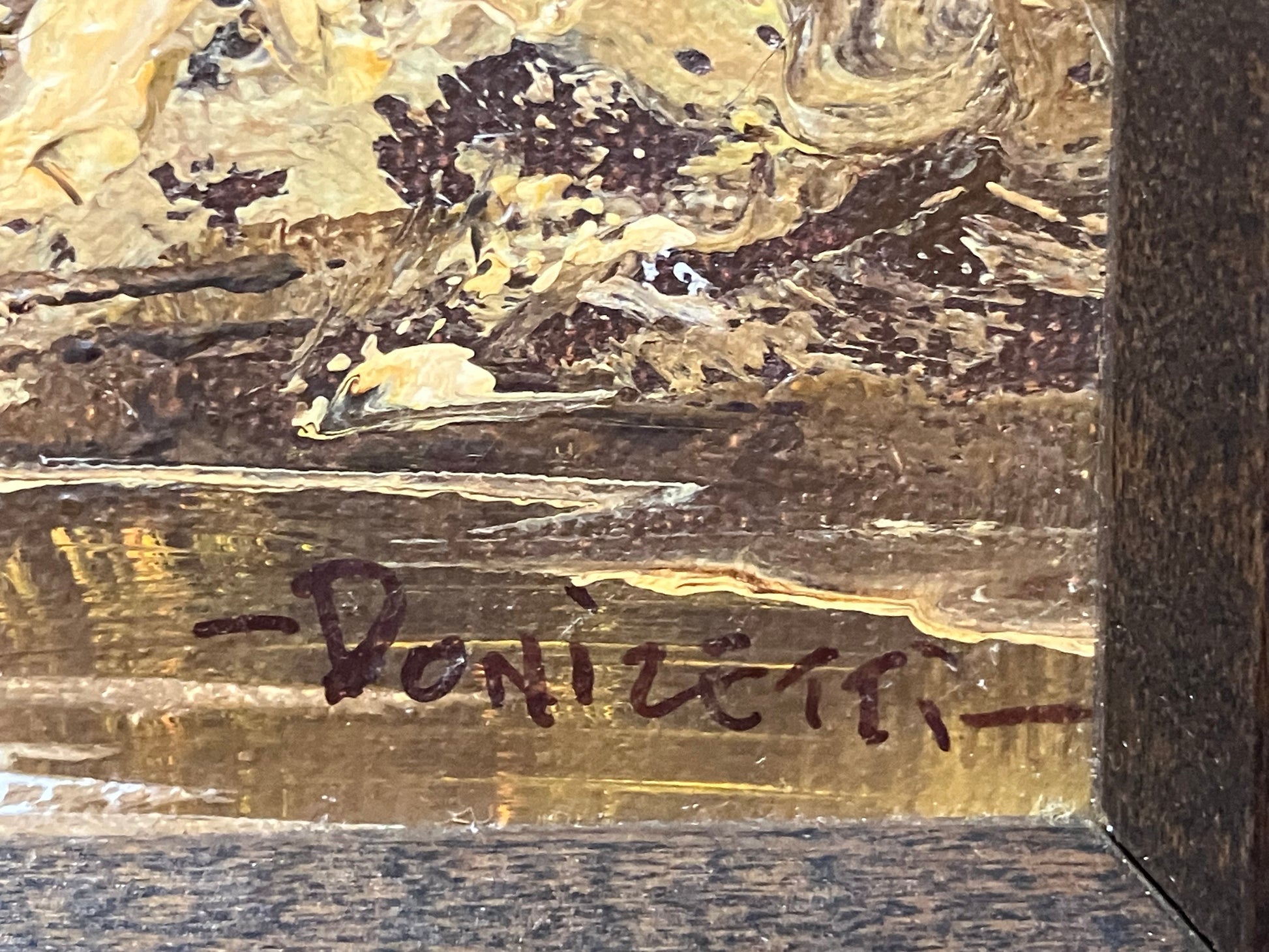 Signature: “Donizetti”