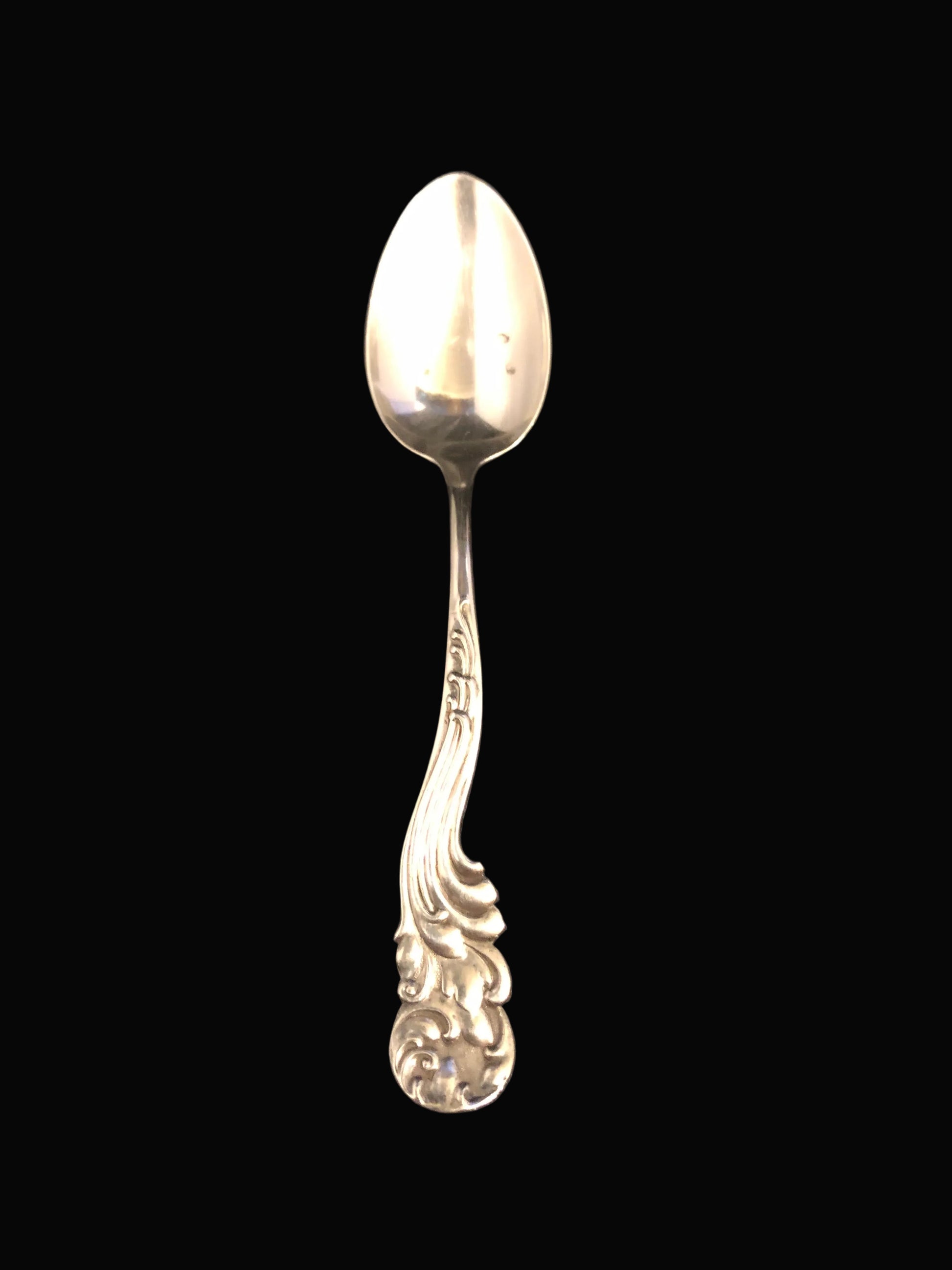 Antique Whiting Marquise Teaspoon – Sterling Silver – 1889 Pattern