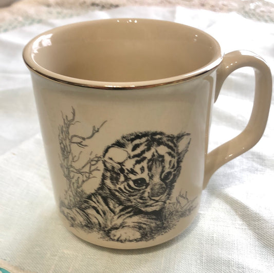 Small World Tiger Cub Mug