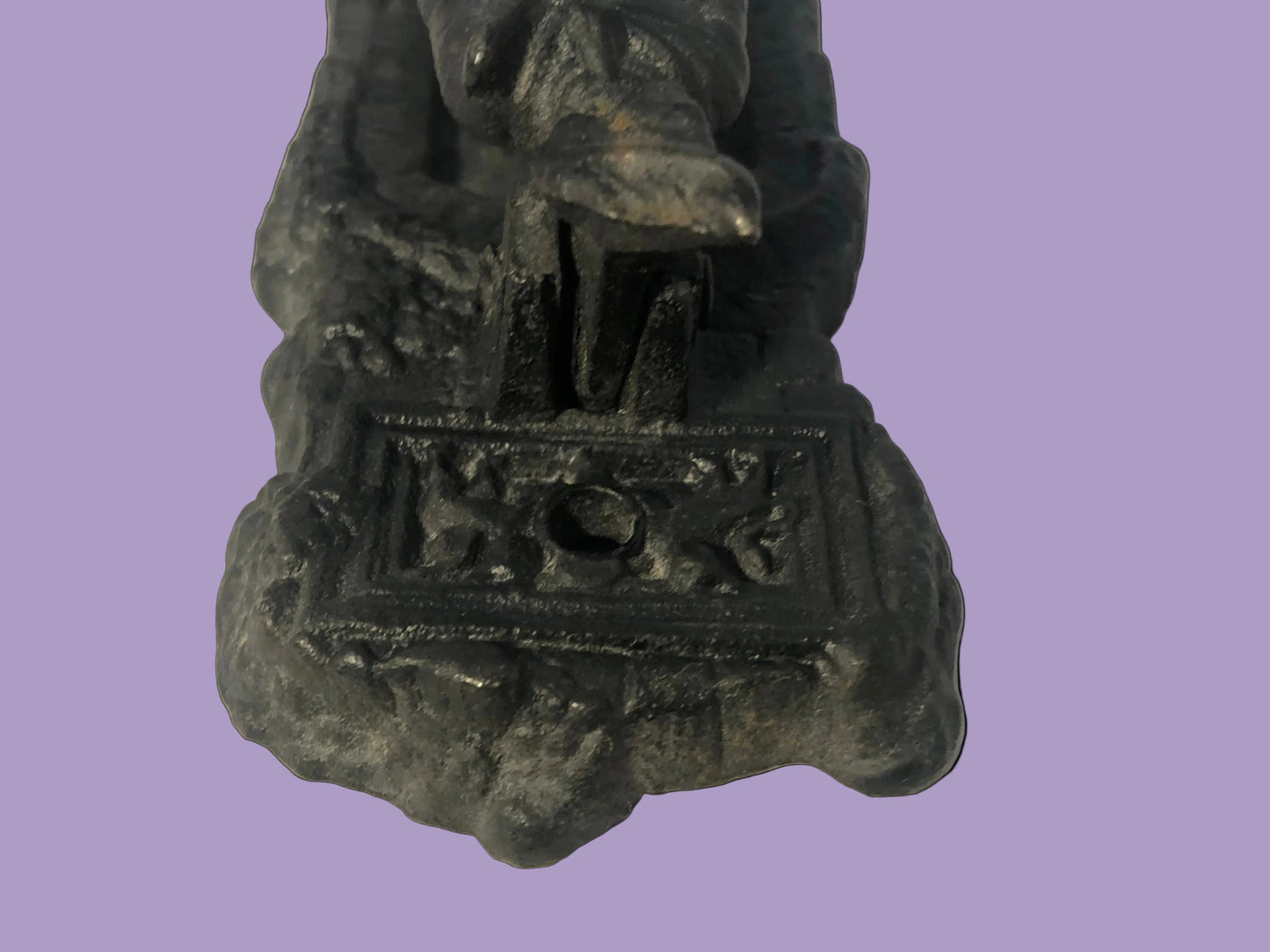 Vintage Cast Iron Minute Man Door Knocker