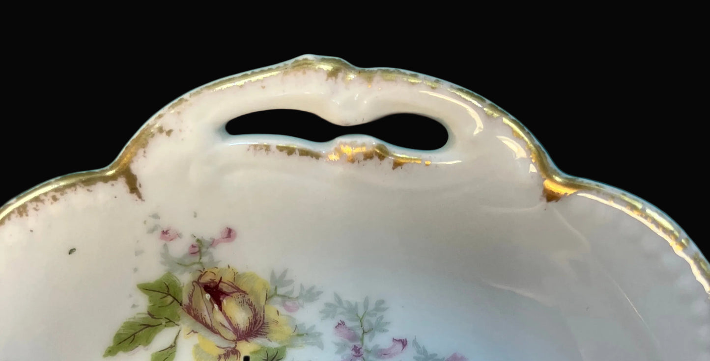 Antique Limoges France Klingenberg & Dwenger Oval Dish