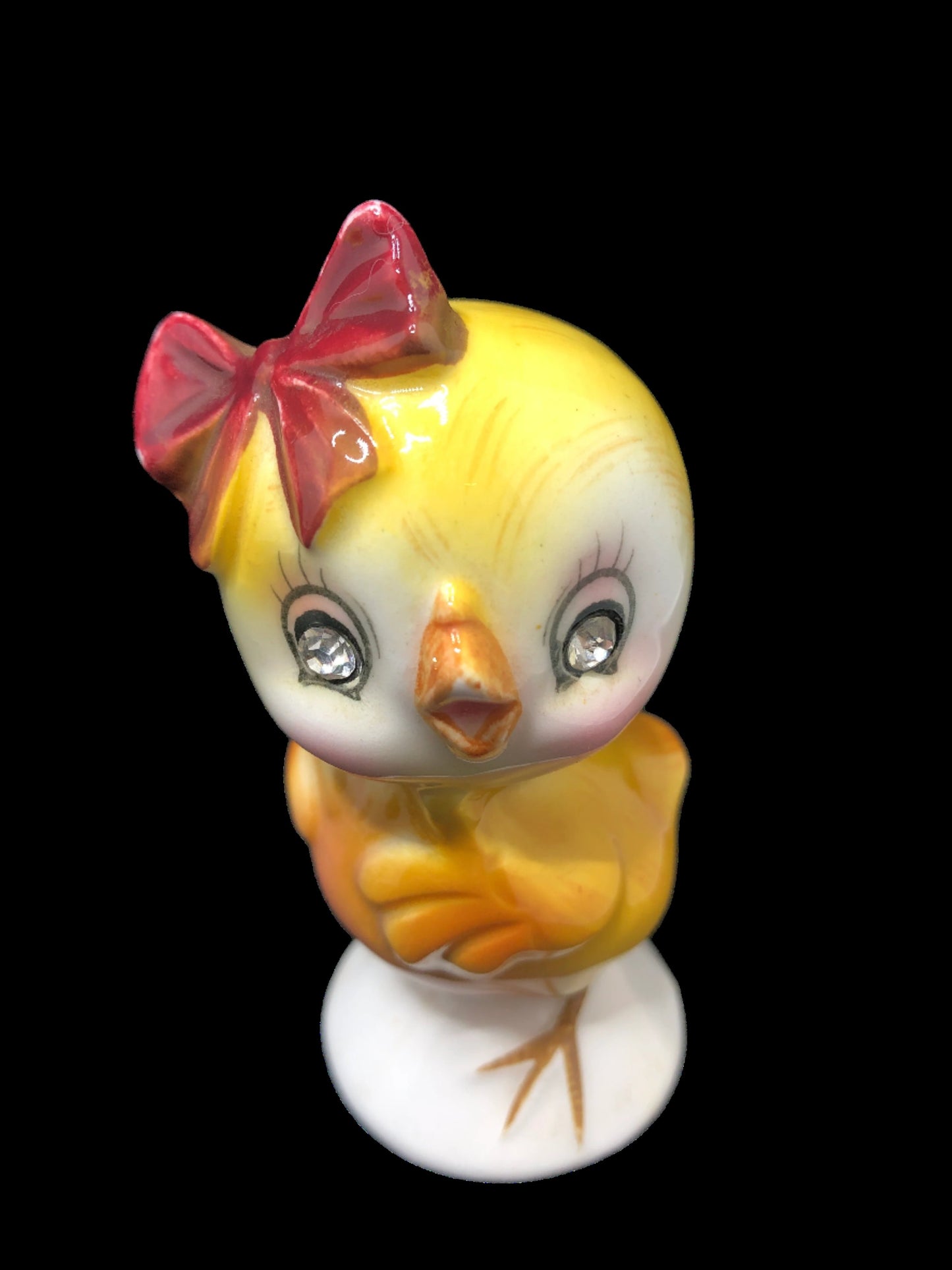 Vintage Salt & Pepper Shakers Mid-Century Modern Chicks