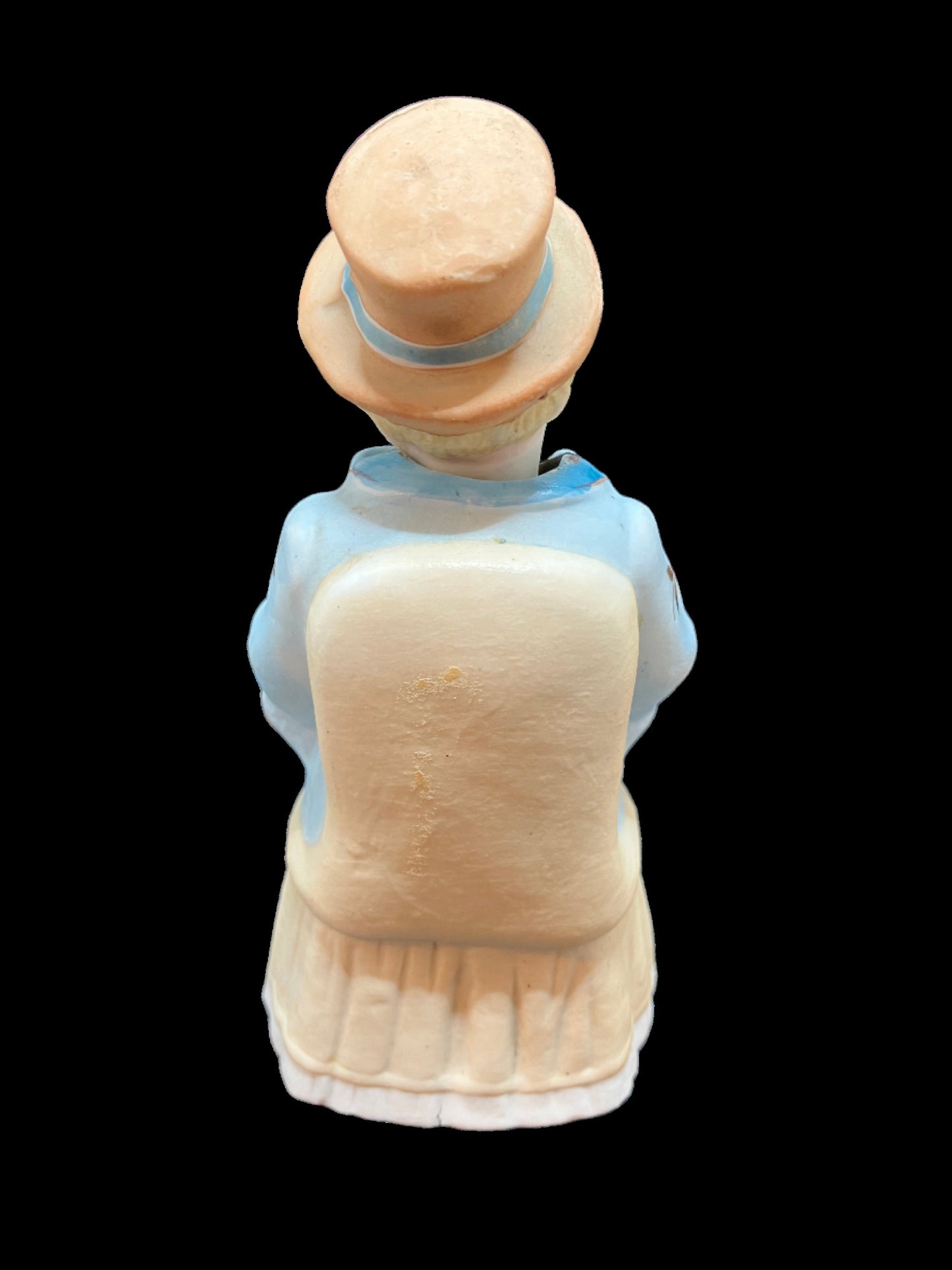 Antique Bobble Head Doll Back view 