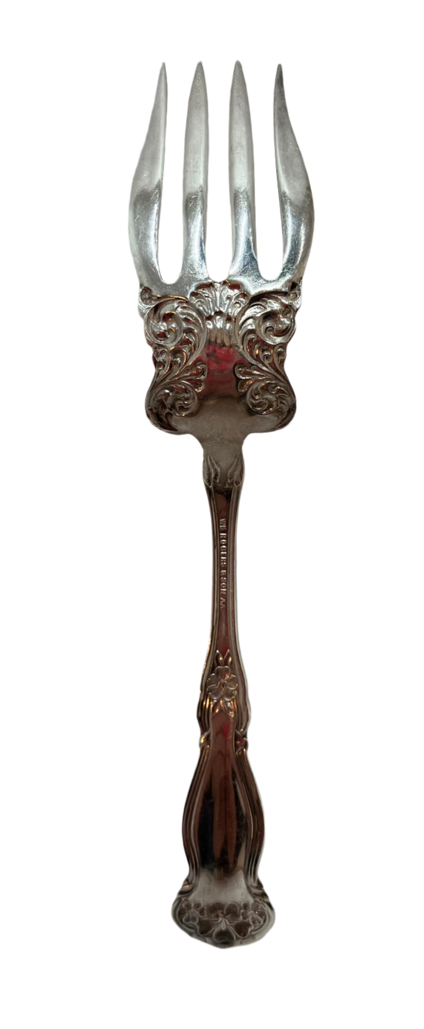 Antique Fork by Rogers for Cold Meats