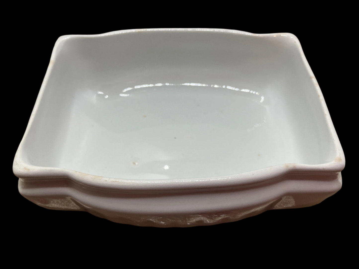 Antique Ironstone Soap Dish by Johnson Brothers 