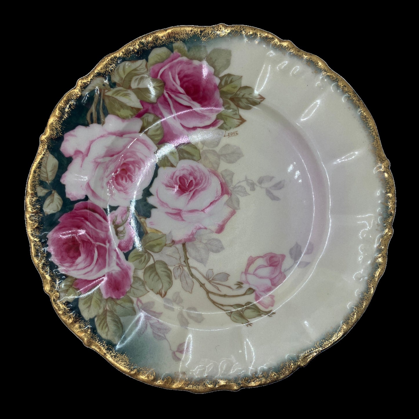Antique Limoges Plate by Bawo & Dotter Elite Works