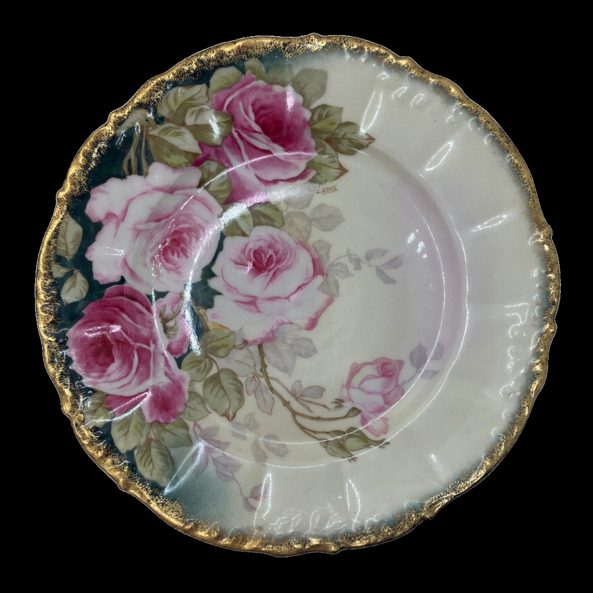 Antique Limoges Plate by Bawo & Dotter Elite Works